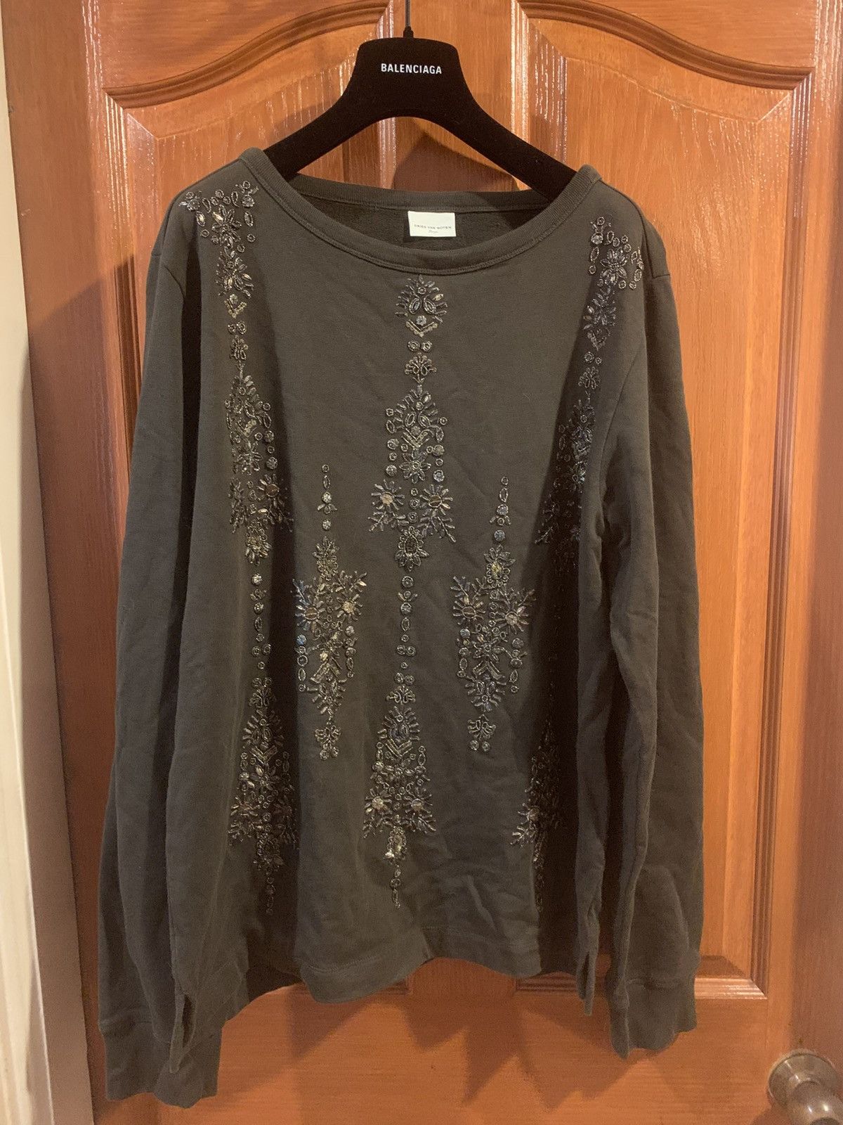 Dries Van Noten Dries Van Noten embellished sweater aw15 Size US M / EU 48-50 / 2 - 7 Thumbnail