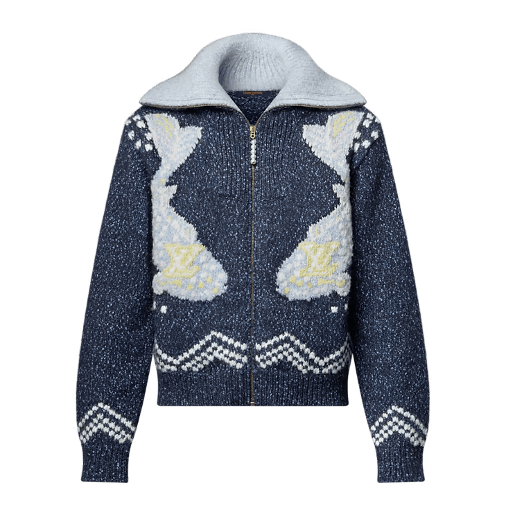 Louis Vuitton Zipped Knitted Blouson Size US M / EU 48-50 / 2 - 1 Thumbnail