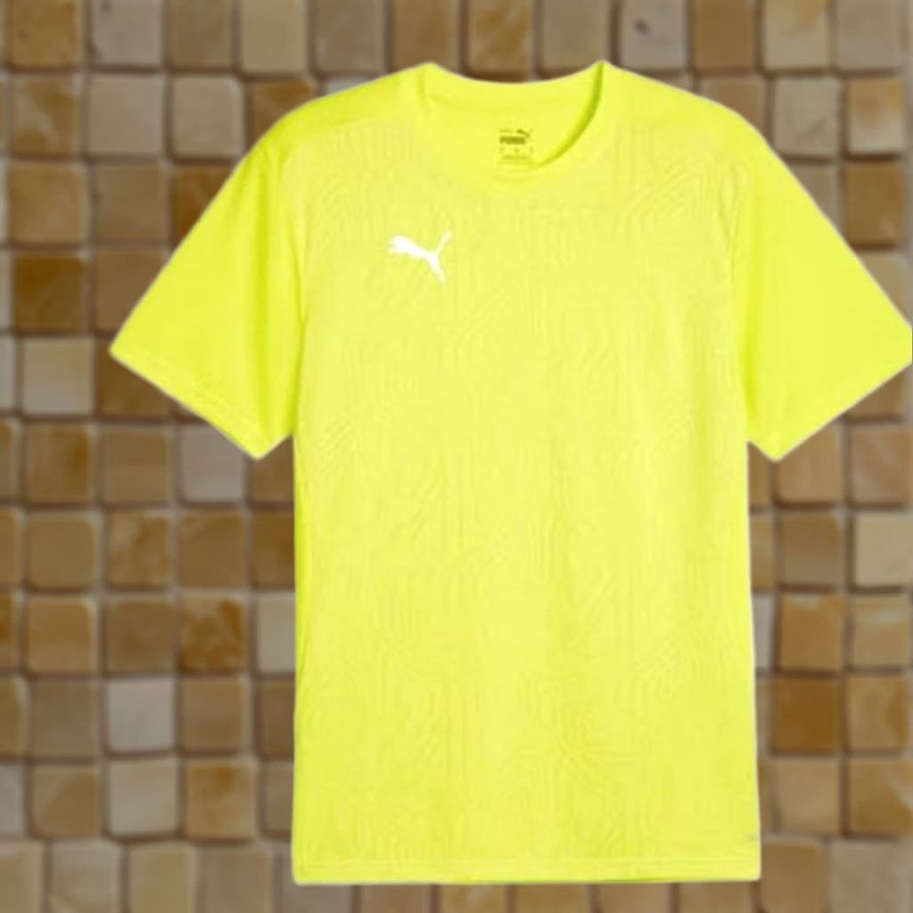 Puma PUMA DRYCELL MOISTURE MANAGEMENT Shirt Slim Fit Neon Yellow L Mens Size US L / EU 52-54 / 3 - 1 Preview