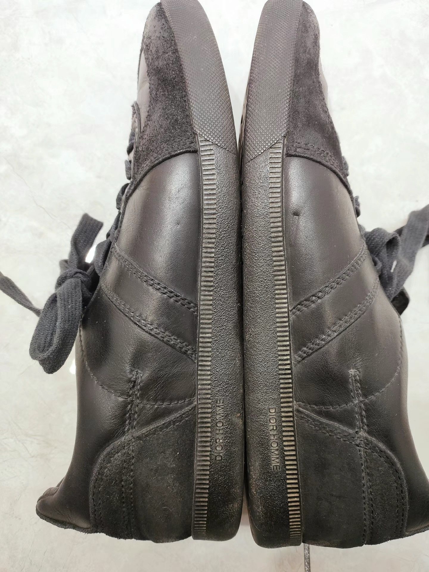 Dior Dior Men's Black Genuine Leather Casual Shoes K29 Size US 6 / EU 39 - 6 Thumbnail