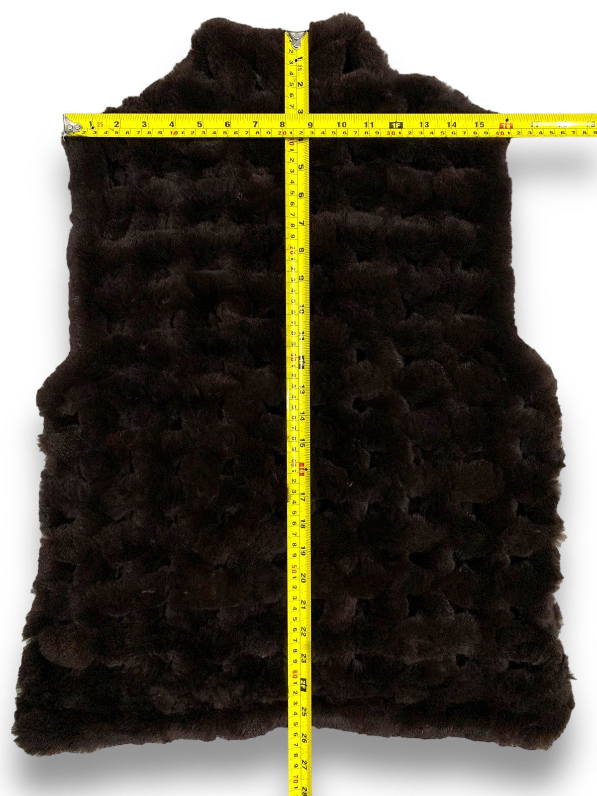 Le Grande Bleu (L.G.B.) Japanese Brand Dark Brown Fox Fur Vest like If Six Was Nine Size US S / EU 44-46 / 1 - 13 Thumbnail