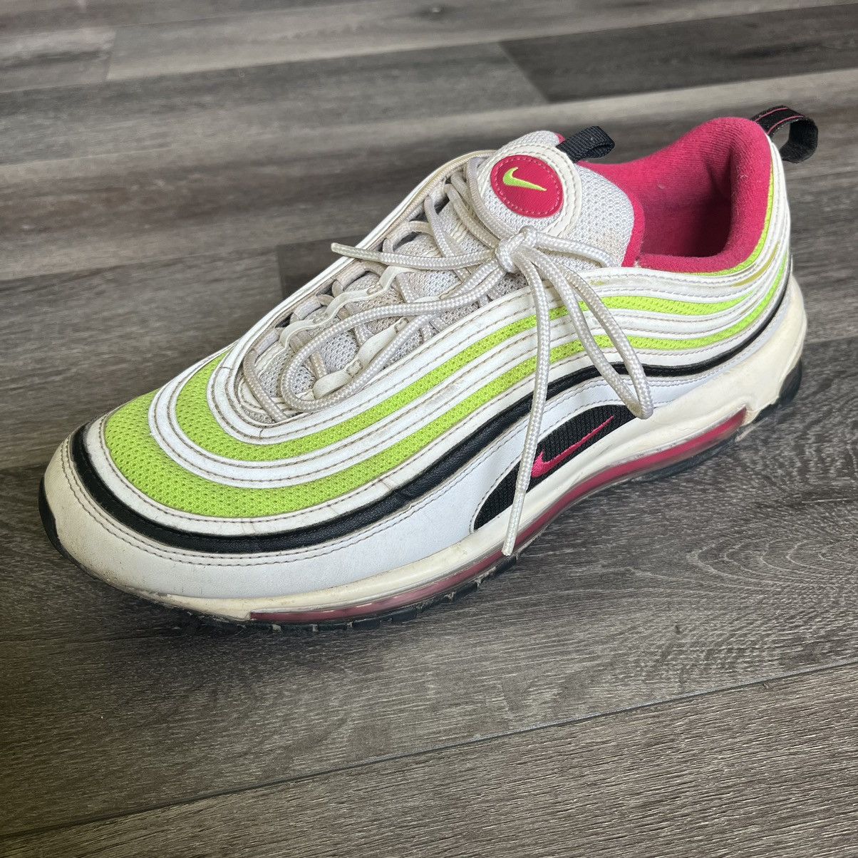 Nike × Vintage Vintage Nike Air Max 97 Volt Pink Shoes CI9871-100 Size 11 Size US 11 / EU 44 - 9 Thumbnail