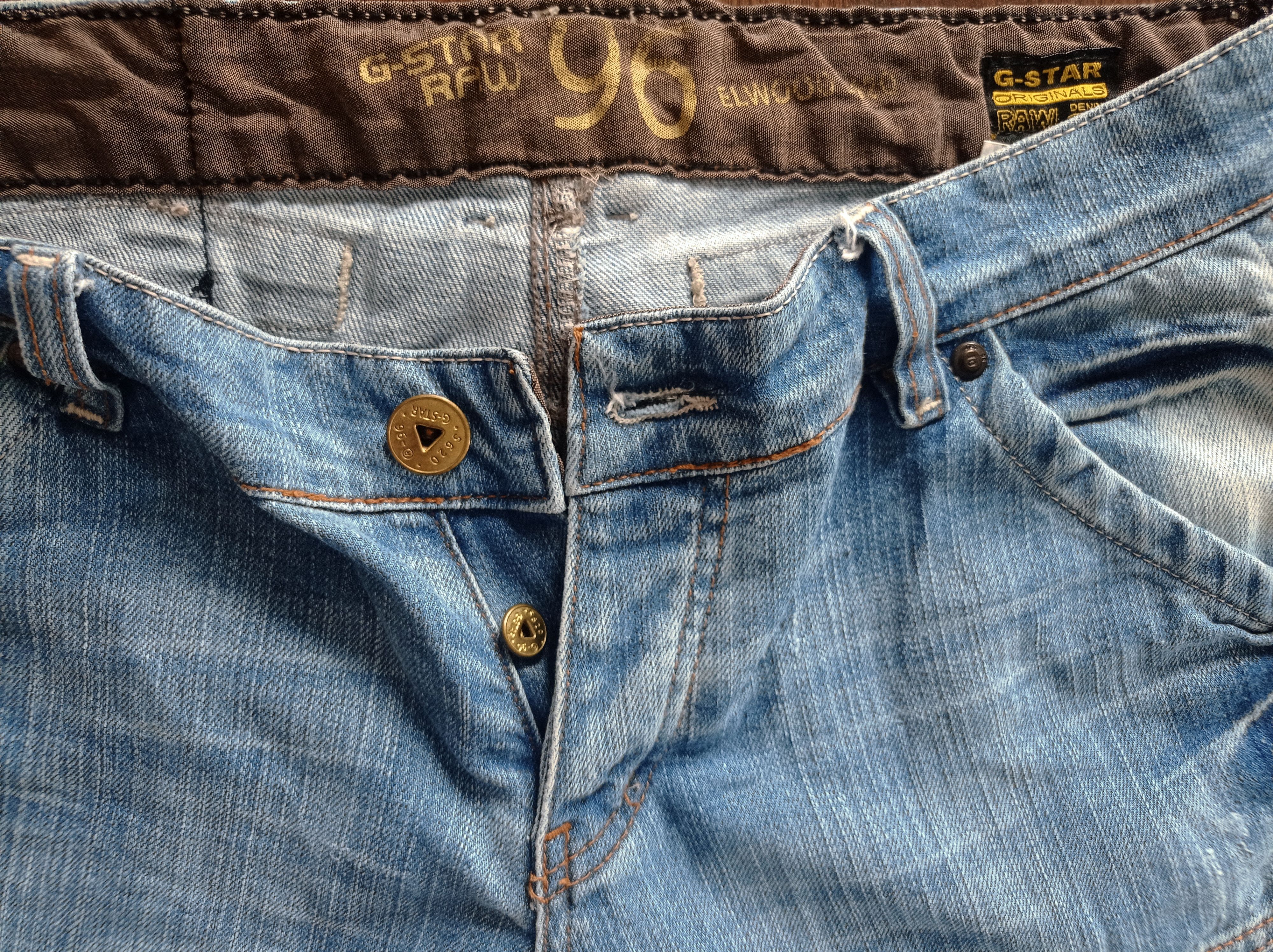 G-Star 🔥G STAR RAW 96 BAGGY LIGHT BLUE FADED🔥 Size US 31 - 6 Thumbnail