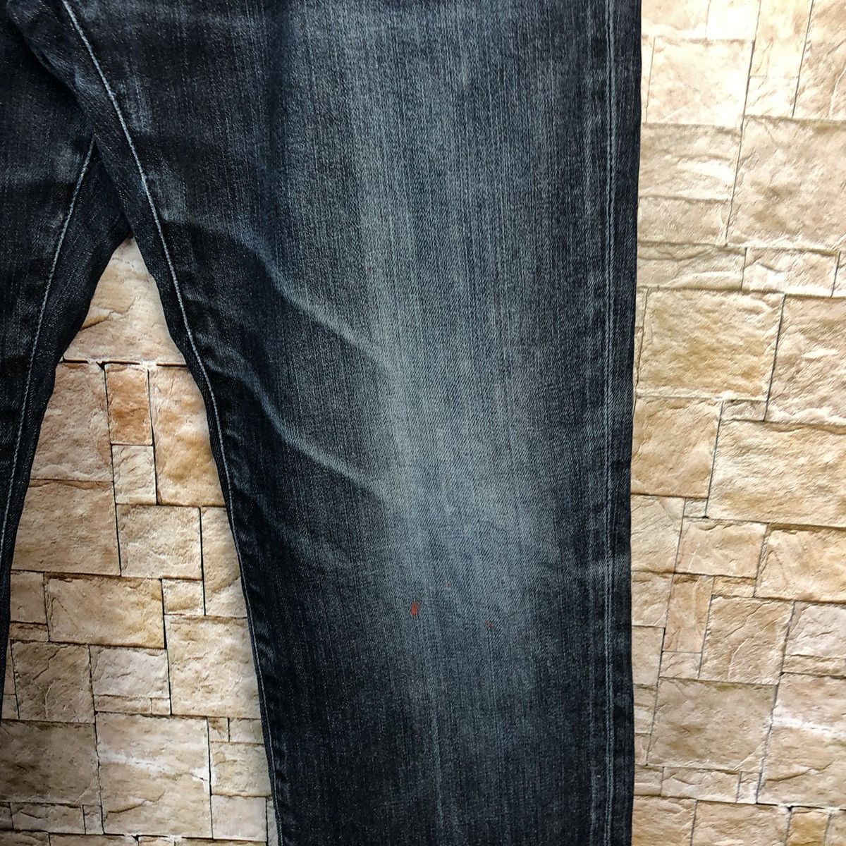 Uniqlo Japan uniqlo faded Blue vintage denim Jeans #A348 Size US 33 - 11 Thumbnail