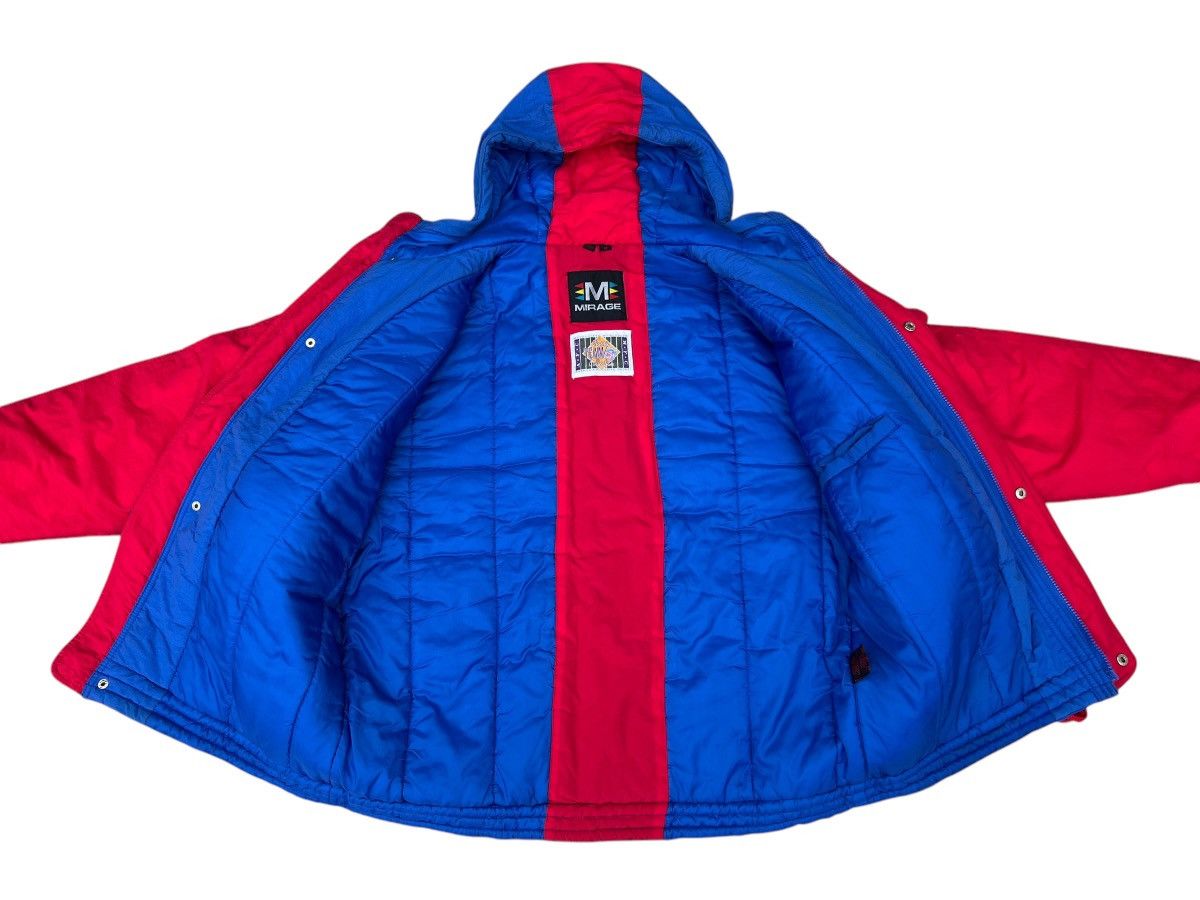 Mirage Vintage 90s NFL NY Giants Big Logo Puffer Jacket Hoodie Size US M / EU 48-50 / 2 - 20 Thumbnail