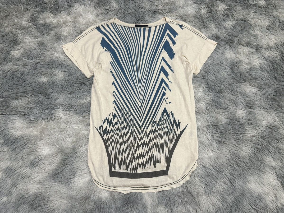 Zucca 🔥Vintage Zucca Issey Miyake Shirt Slash Neck Illusion Graphi Size US M / EU 48-50 / 2 - 1 Thumbnail
