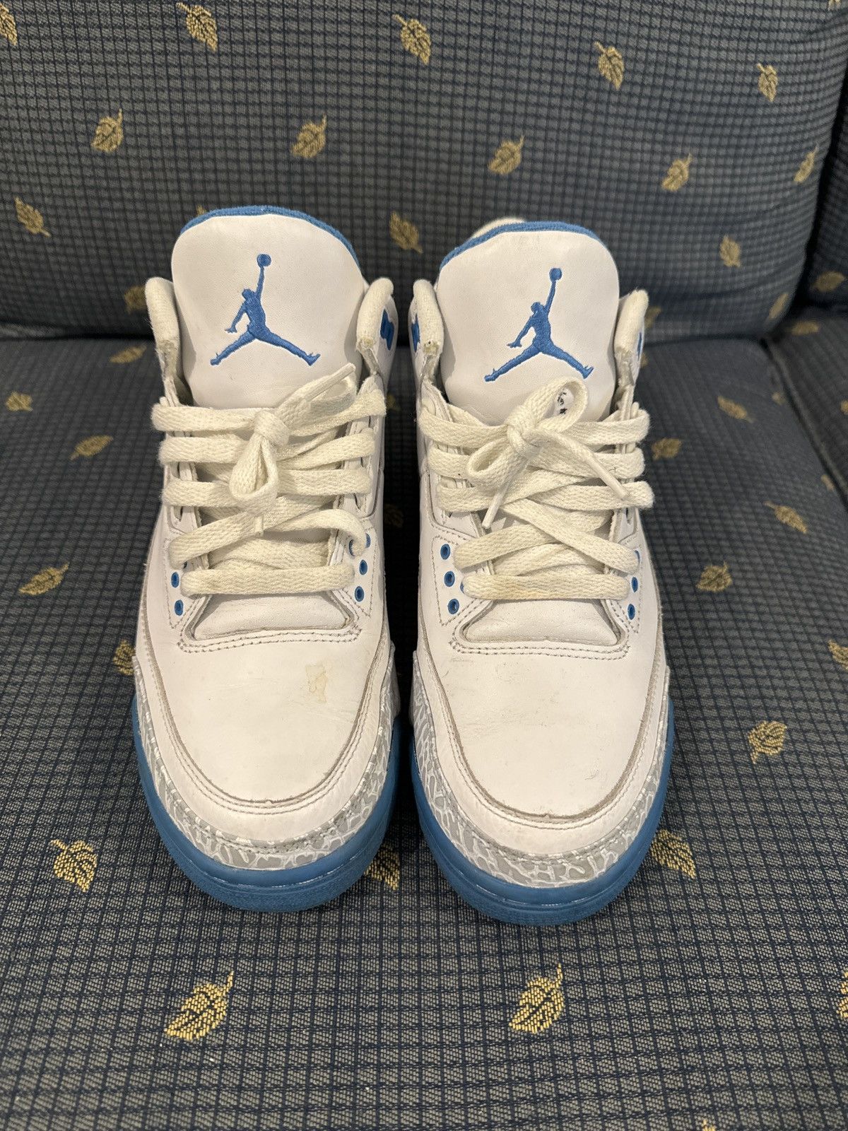 Jordan Brand Jordan 3 Harbor Blue Womens Size US 9.5 / EU 42-43 - 3 Thumbnail