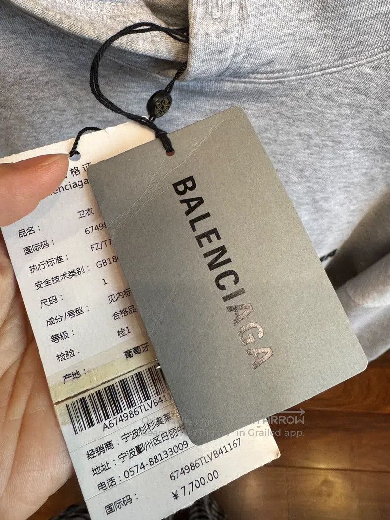 Balenciaga Balenciaga Sweatshirt Size US S / EU 44-46 / 1 - 3 Thumbnail