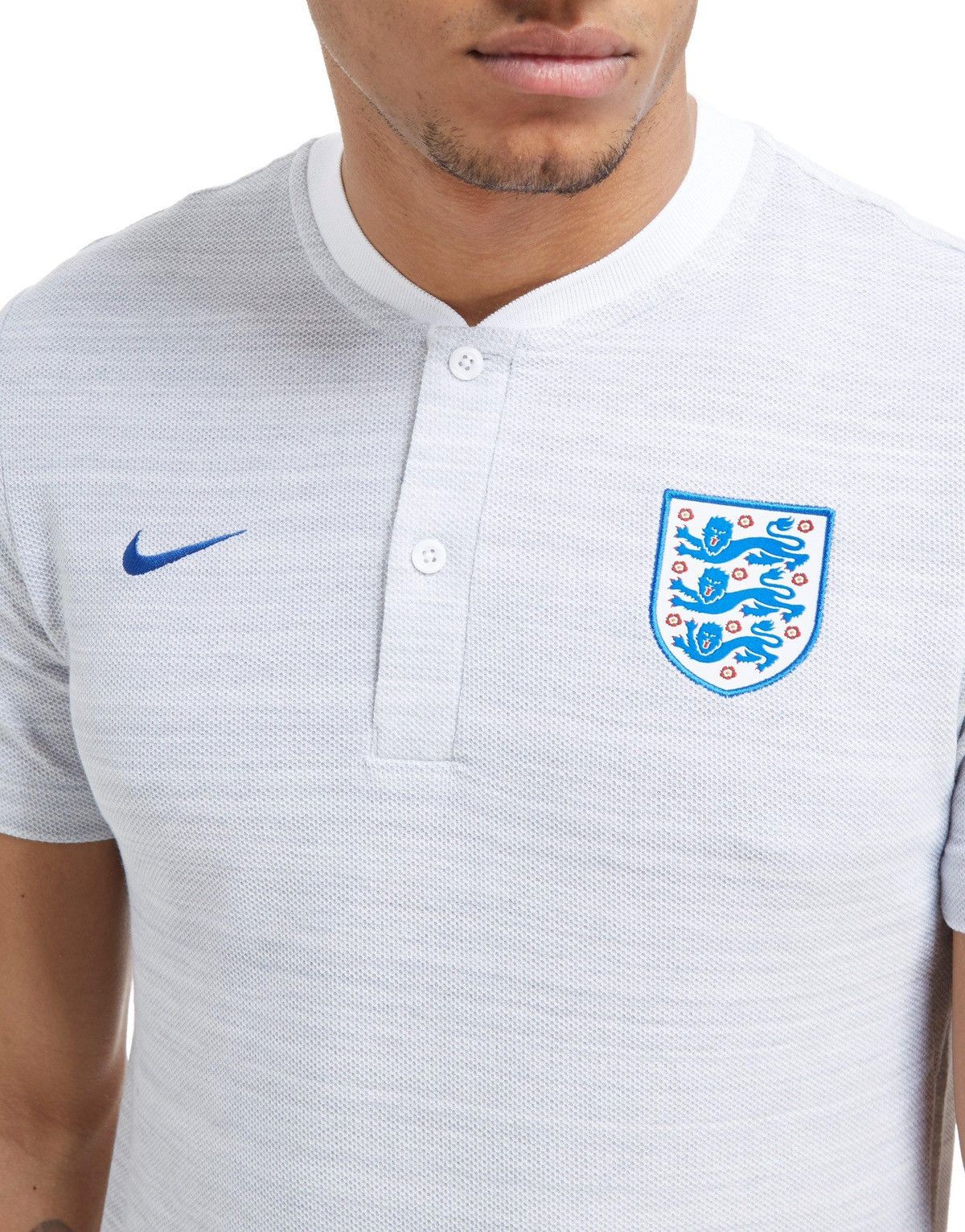 Chelsea Soccer 🏴󠁧󠁢󠁥󠁮󠁧󠁿 Nike England Soccer Polo T-Shirt Y2K Rare Retro Size US L / EU 52-54 / 3 - 2 Thumbnail