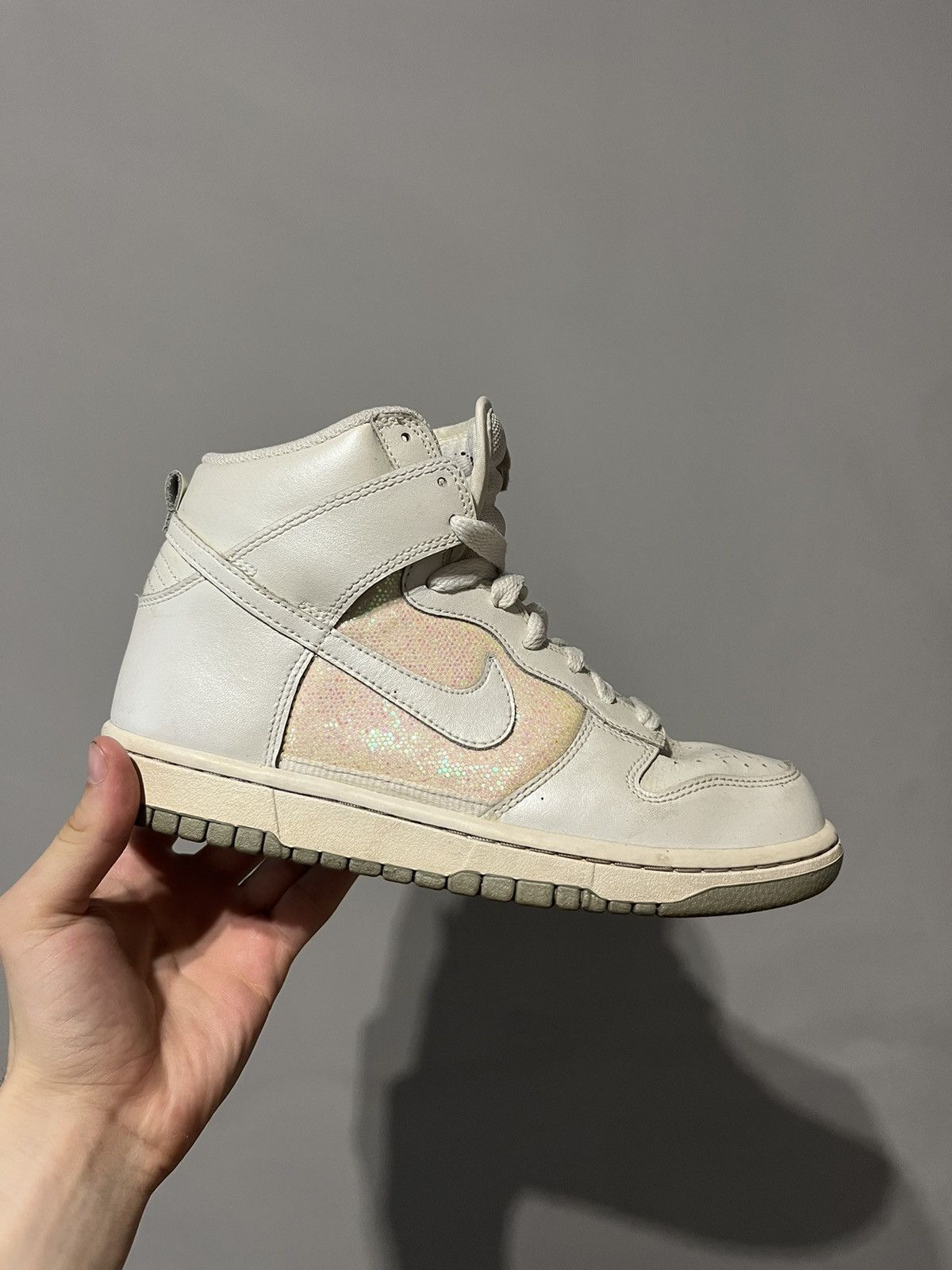 Nike Nike Dunk High Metallic Luster Size US 5.5 / EU 38 - 1 Thumbnail