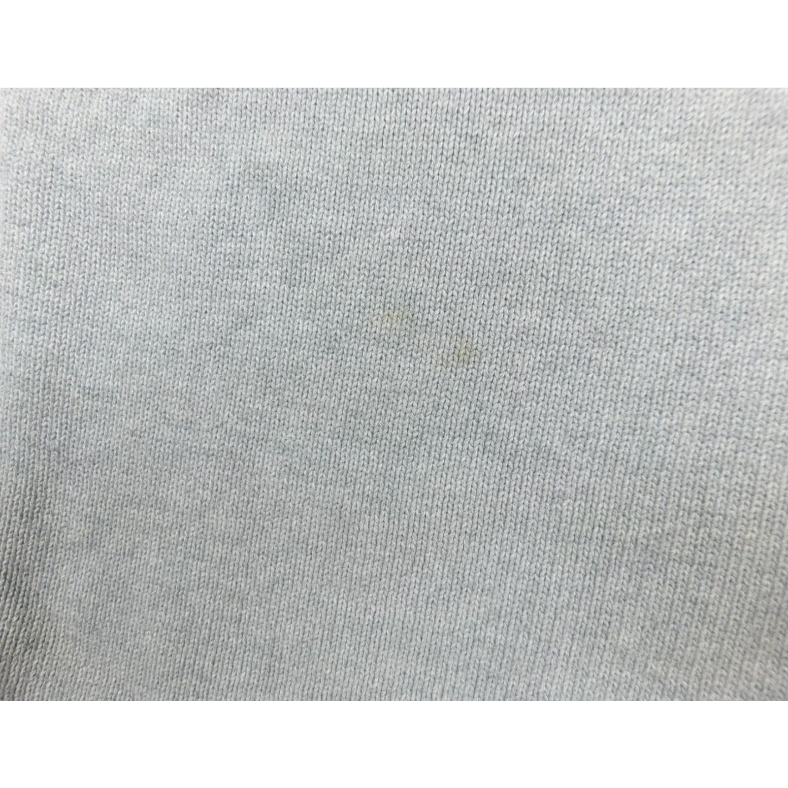 Vintage LL Bean Men’s 1/4 Zip Pullover Sweater Knit Cotton Gray Large Regular Mock Neck Knitwear, Outdoor Style, Adult Mens M- L Size US L / EU 52-54 / 3 - 4 Thumbnail