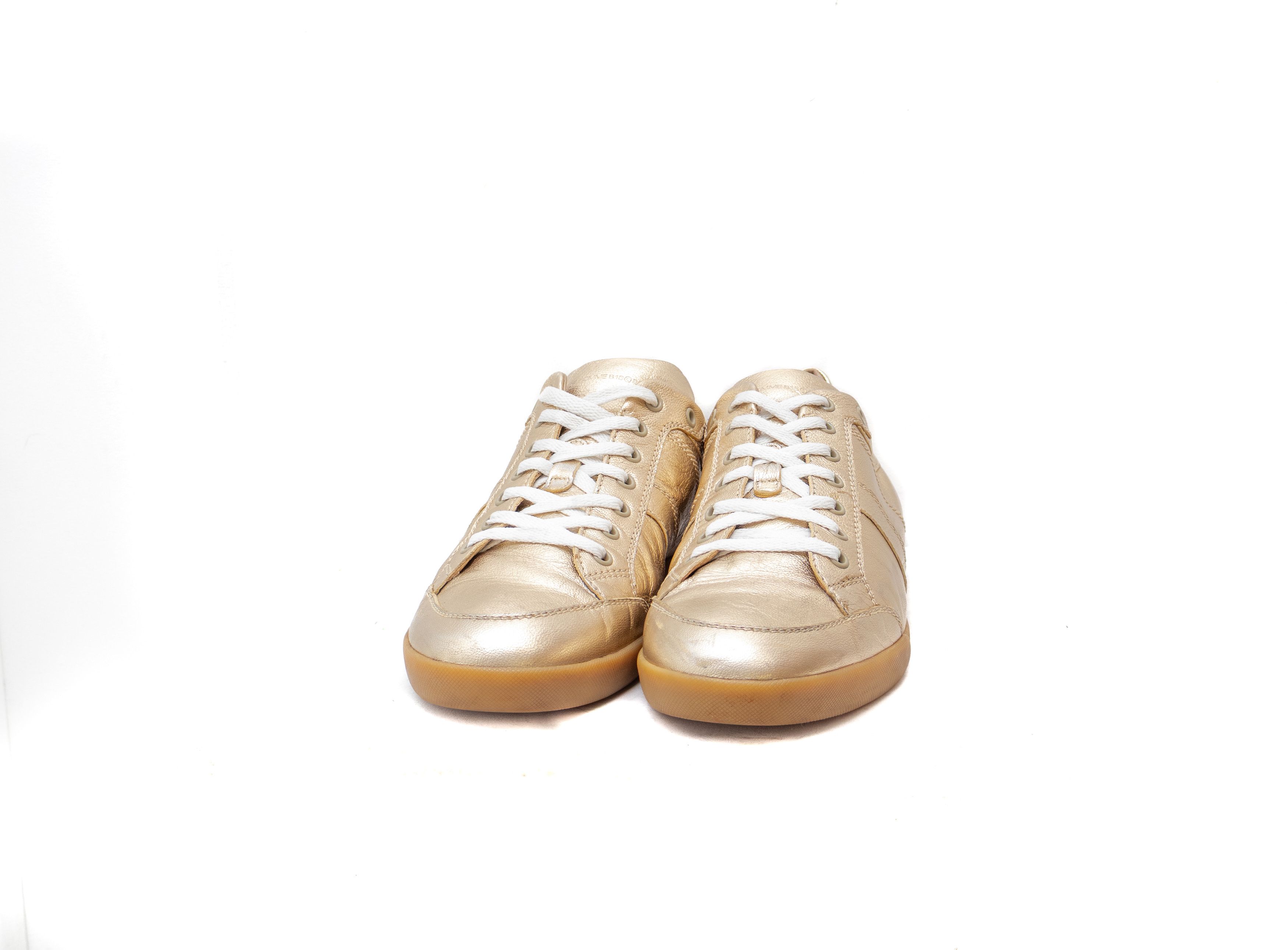 Dior × Hedi Slimane RARE VTG Dior B16 by Hedi Slimane Gold Sneaker Size US 10 Size US 10 / EU 43 - 4 Thumbnail