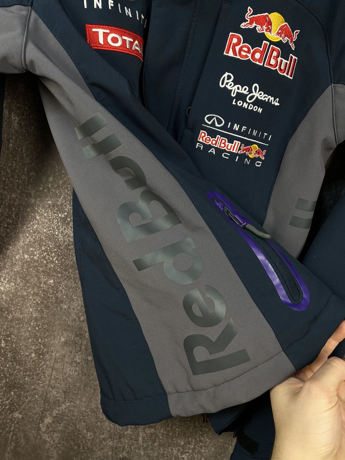 Pepe Jeans × Red Bull Rare Racing Jacket Red Bull Pepe Jeans Japan Style. Size XS / US 0-2 / IT 36-38 - 7 Thumbnail