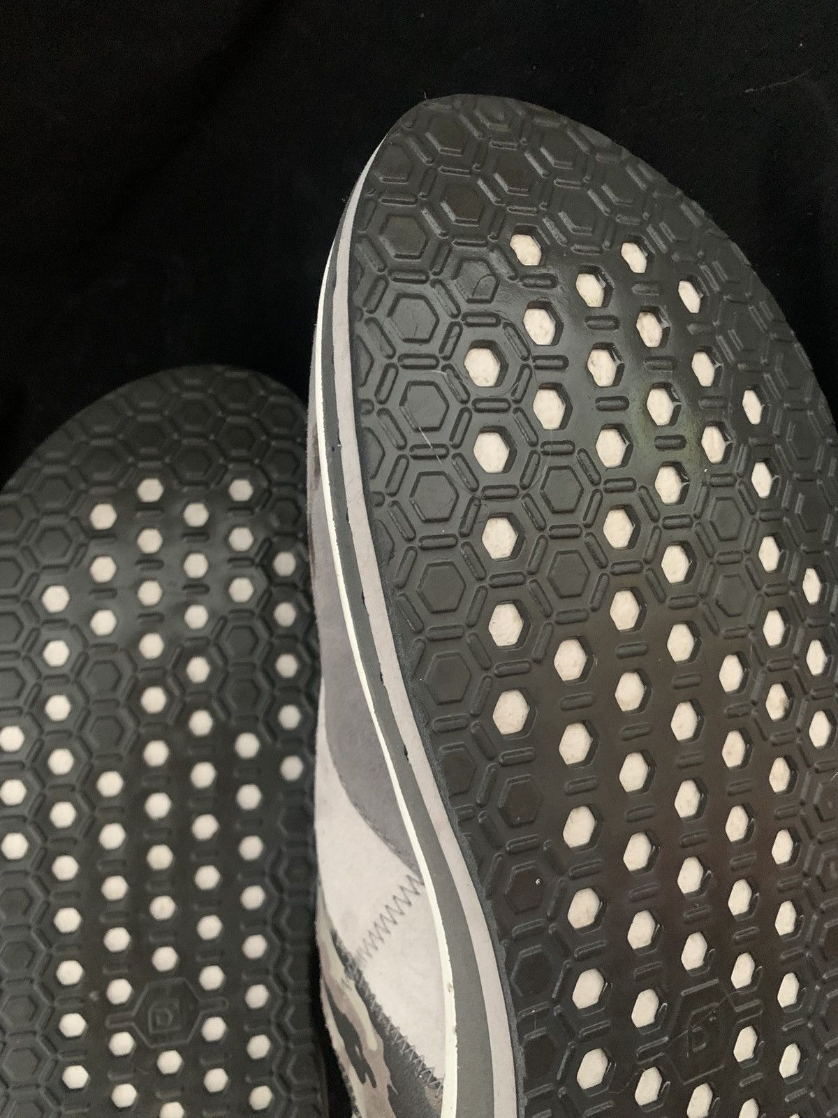 Deckers X-Lab KO-Z Sport Gray Camo Fur Line Suede Shoes