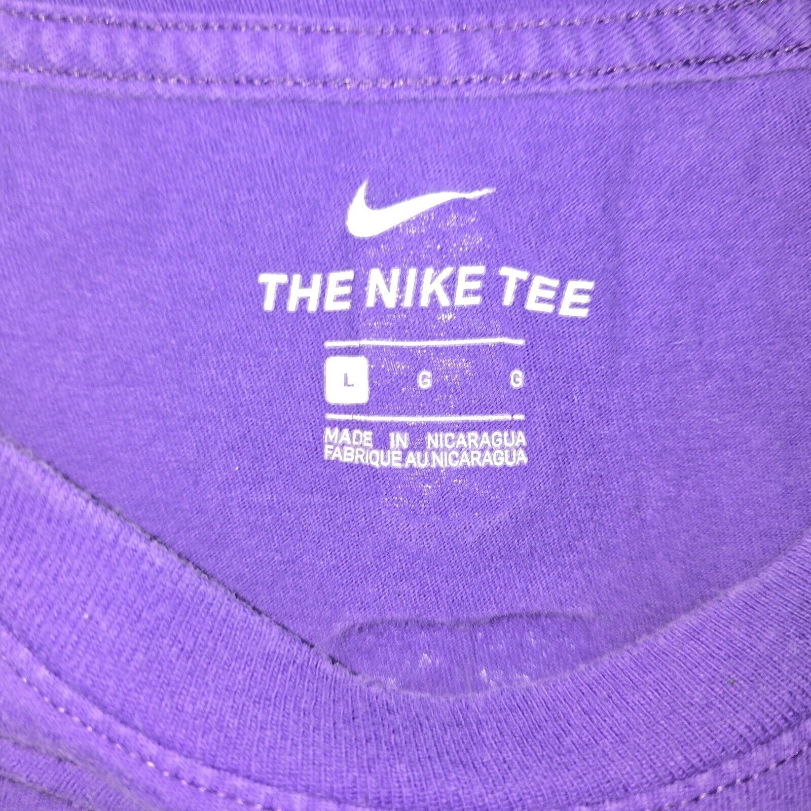 Nike Nike Tee NBA Los Angeles Lakers James 6 Shirt Sz Large Size US L / EU 52-54 / 3 - 4 Thumbnail