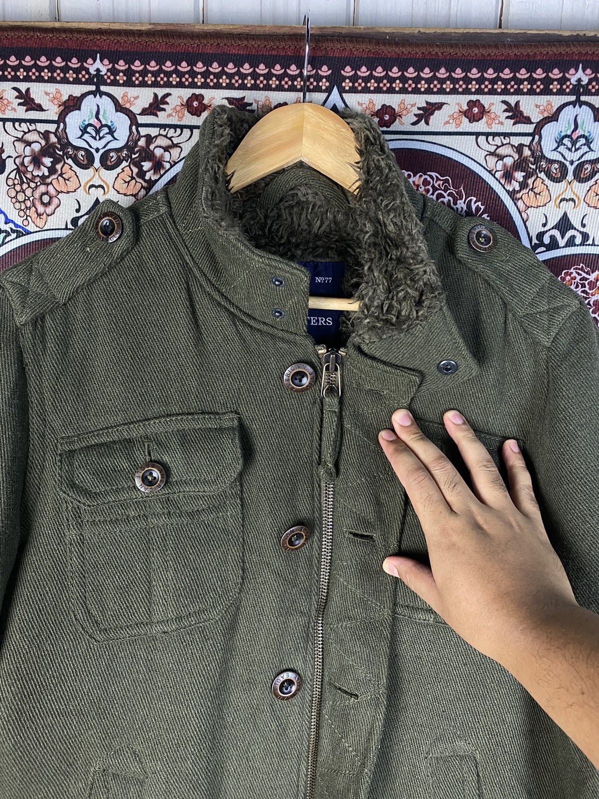 American Eagle Outfitters American Eagle Outfitters Sherpa Deck Military Jacket Size US M / EU 48-50 / 2 - 6 Thumbnail