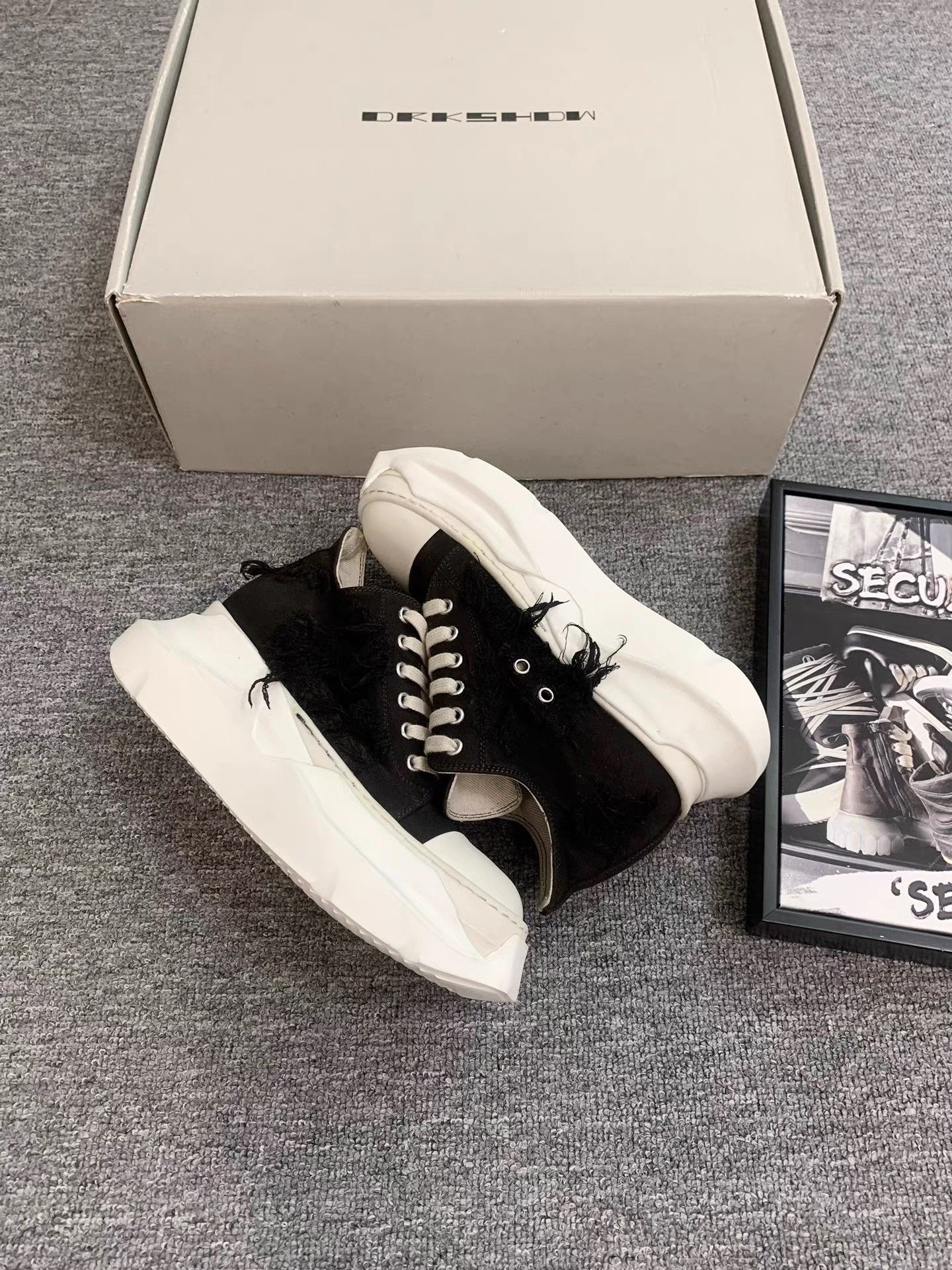 Rick Owens Rick Owens Distressed Platform Ramones K34 Size US 6 / IT 36 - 4 Thumbnail