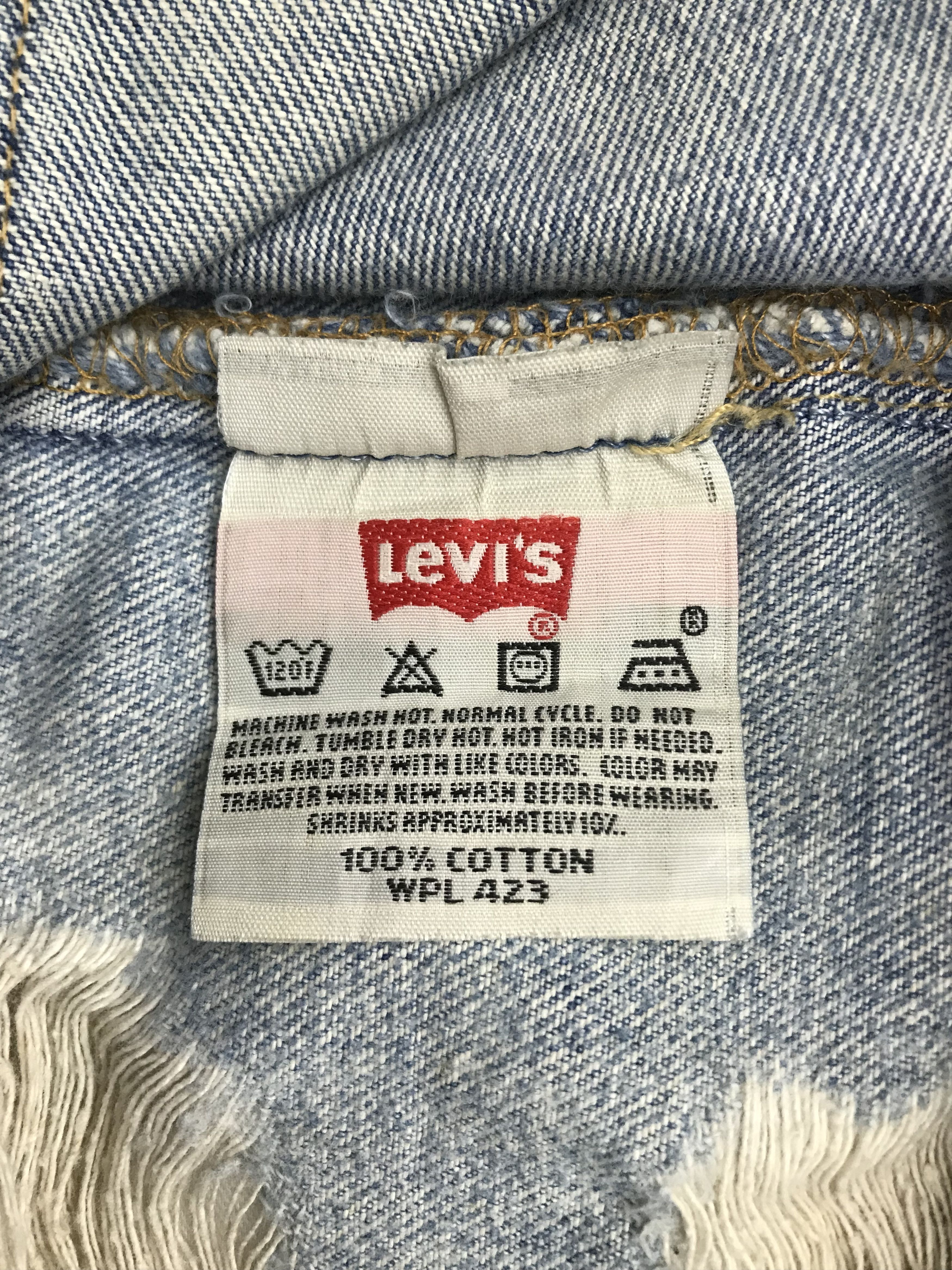 Levi's Vintage Levi's 501 Jeans Rusty Blue Distressed Denim Size US 34 / EU 50 - 13 Thumbnail