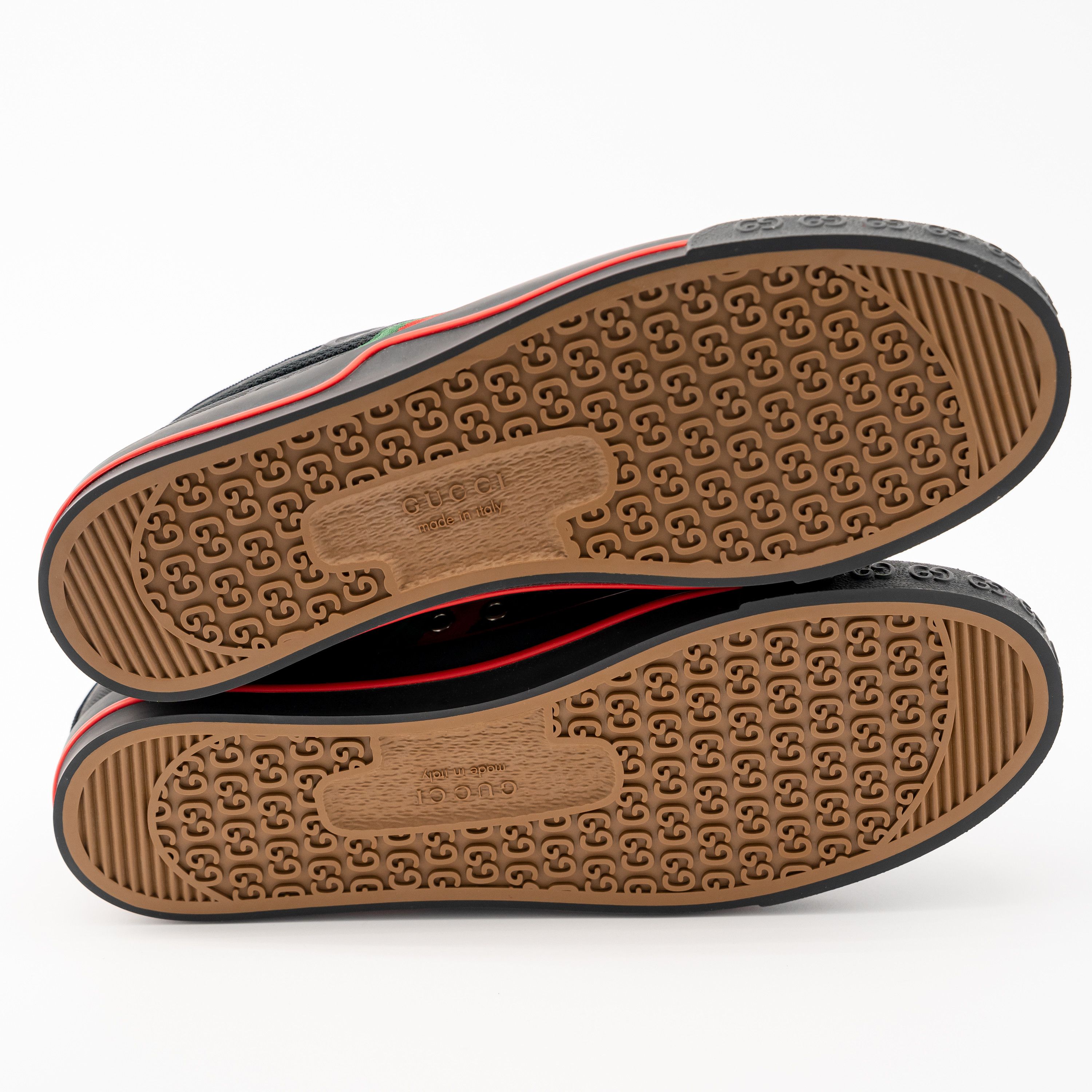 Gucci Gucci Tennis 1977 Low Black Canvas Sneakers GG Size US 13 / EU 46 - 4 Thumbnail