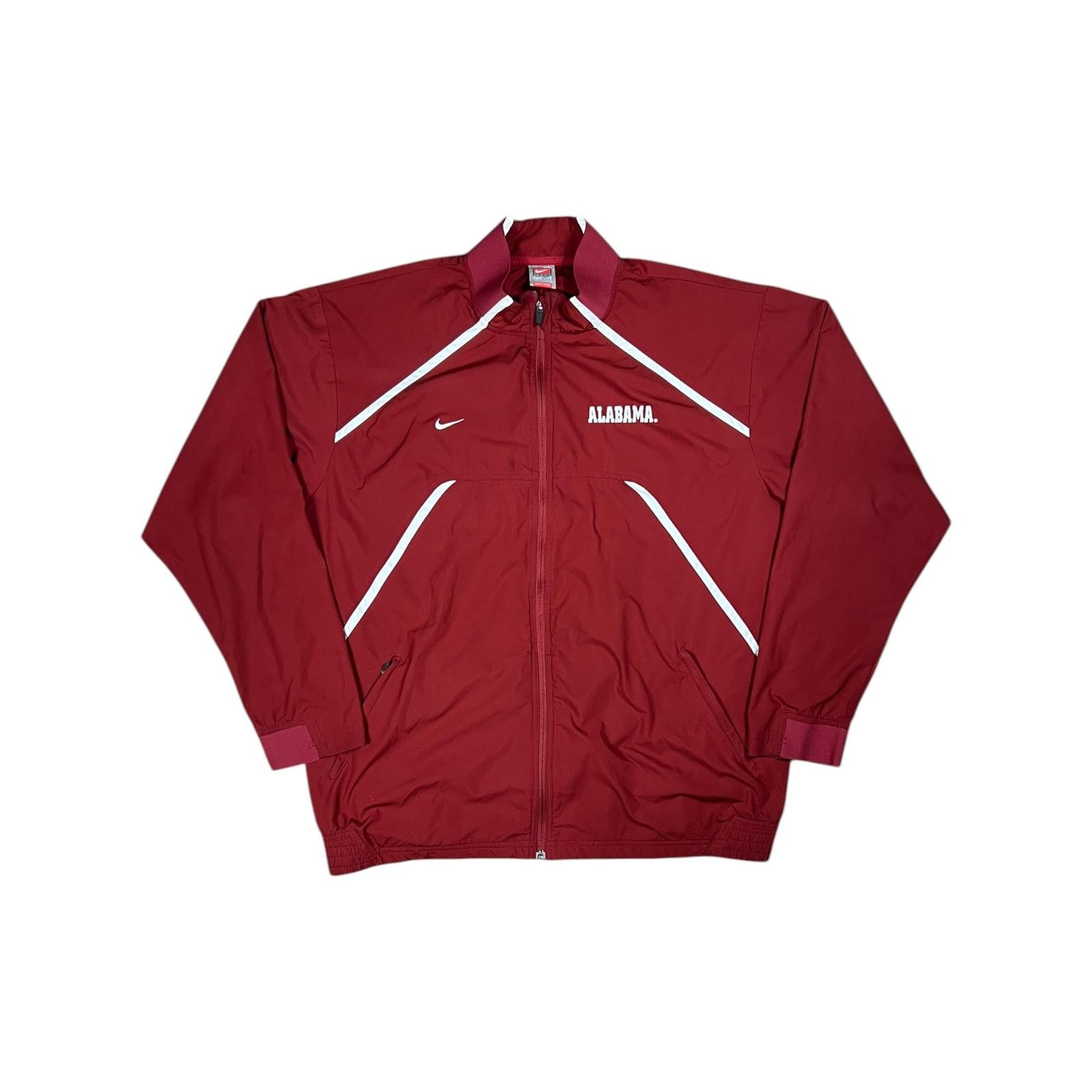 Nike × Vintage Y2K Nike University of Alabama Roll Tide faded windbreaker Size US XL / EU 56 / 4 - 1 Thumbnail