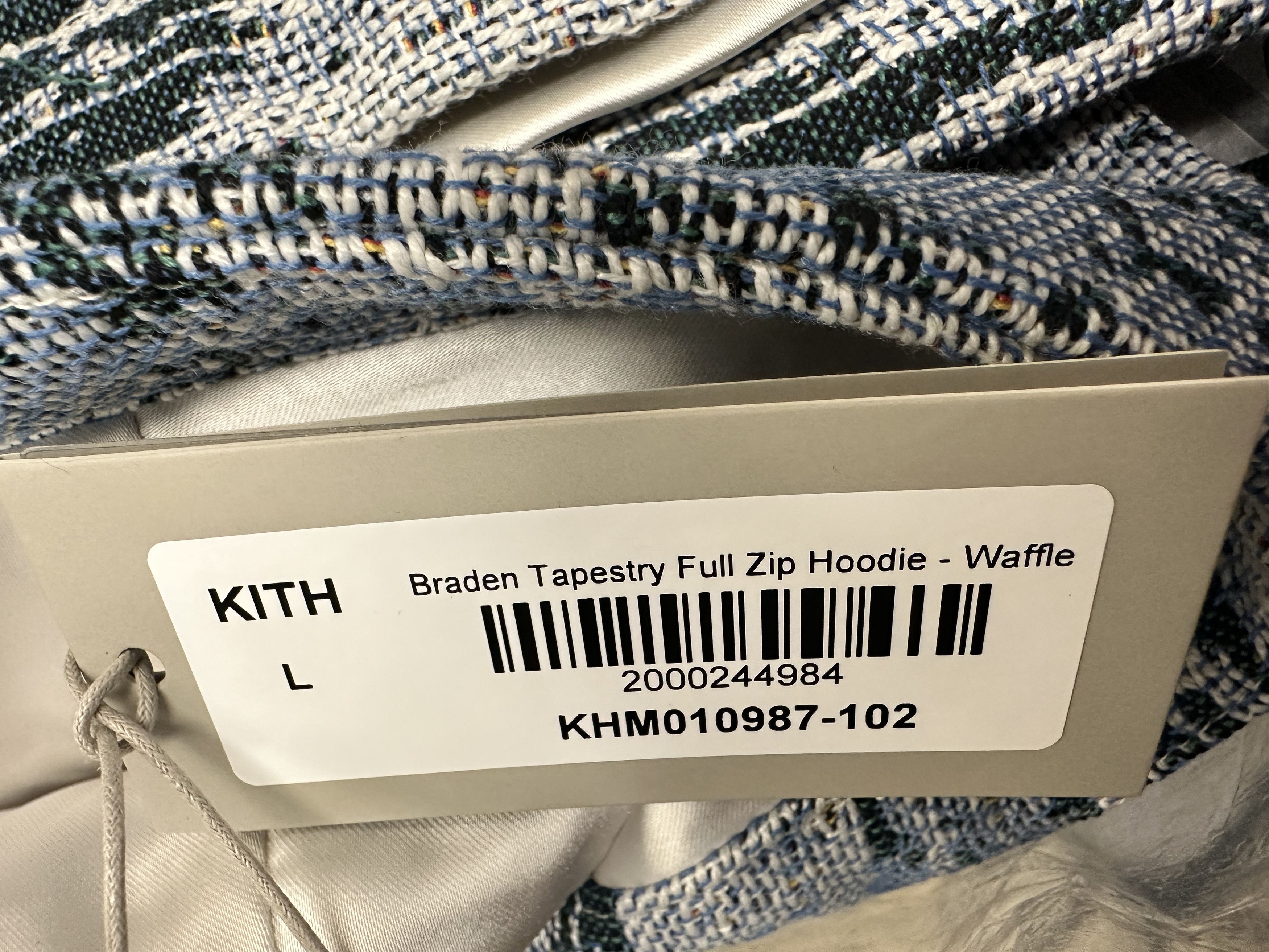 Kith Kith Braden Tapestry Full Zip Hoodie Large DS Size US L / EU 52-54 / 3 - 8 Thumbnail