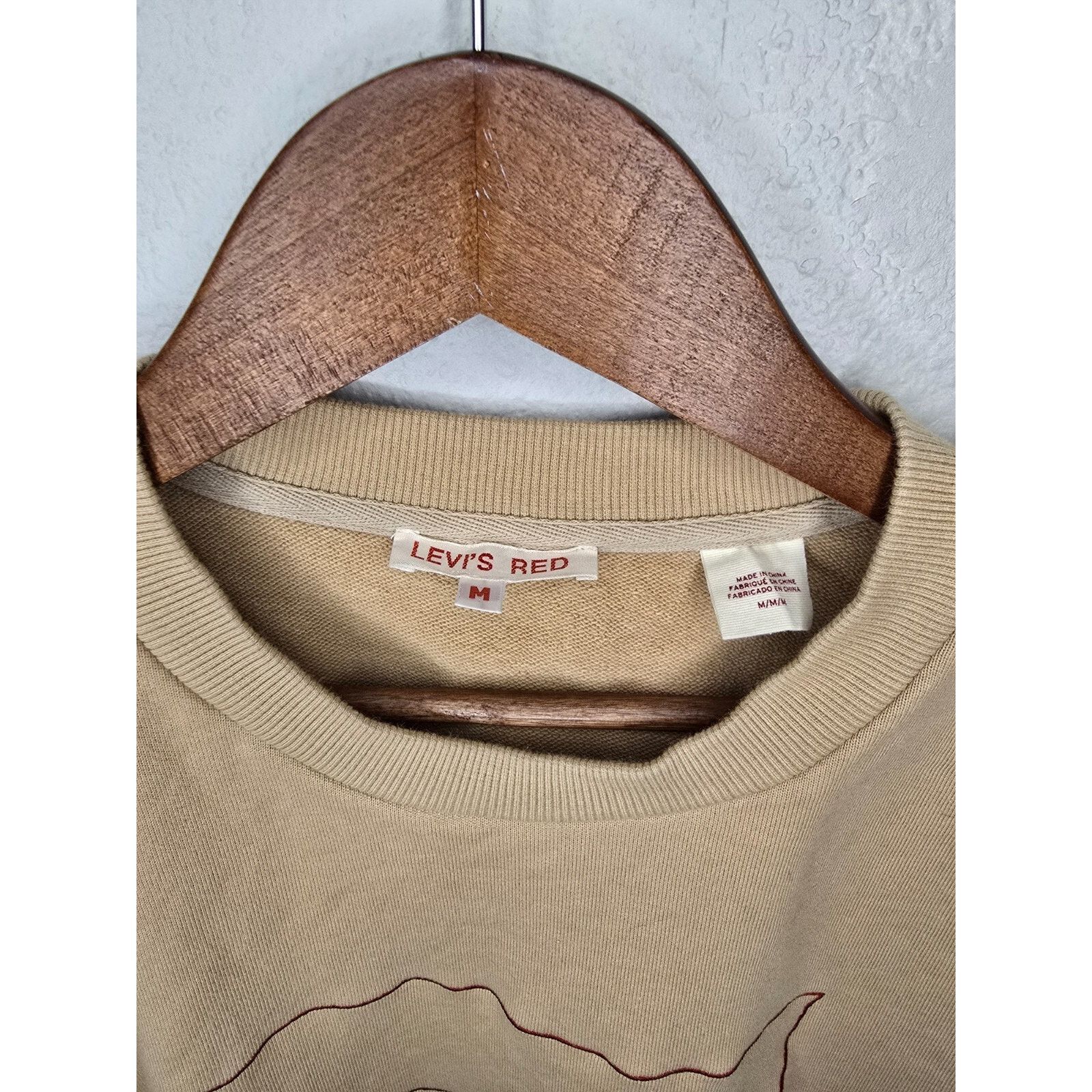 Levi's Levi's Red Tag Sweatshirt Men Brown Tan Pullover Crewneck L Size US L / EU 52-54 / 3 - 6 Thumbnail