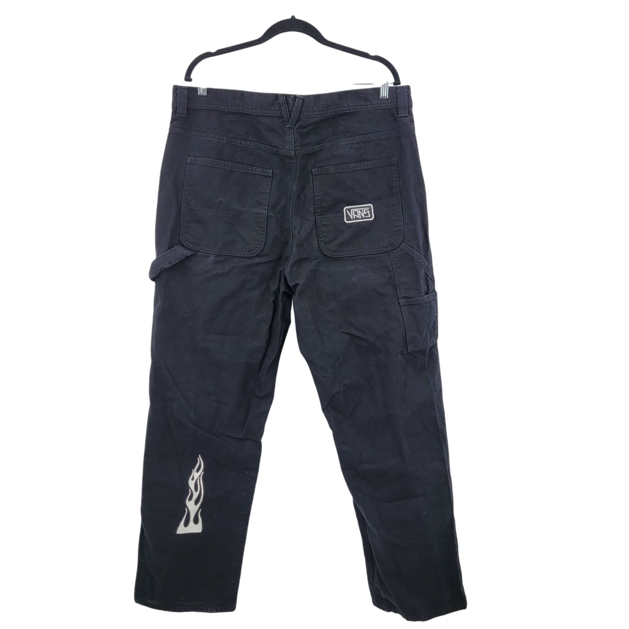 Vans Elijah Berle Mens Loose Fit Skateboarding Pants Blk Sz 38 Ca Size US 38 / EU 54 - 9 Thumbnail