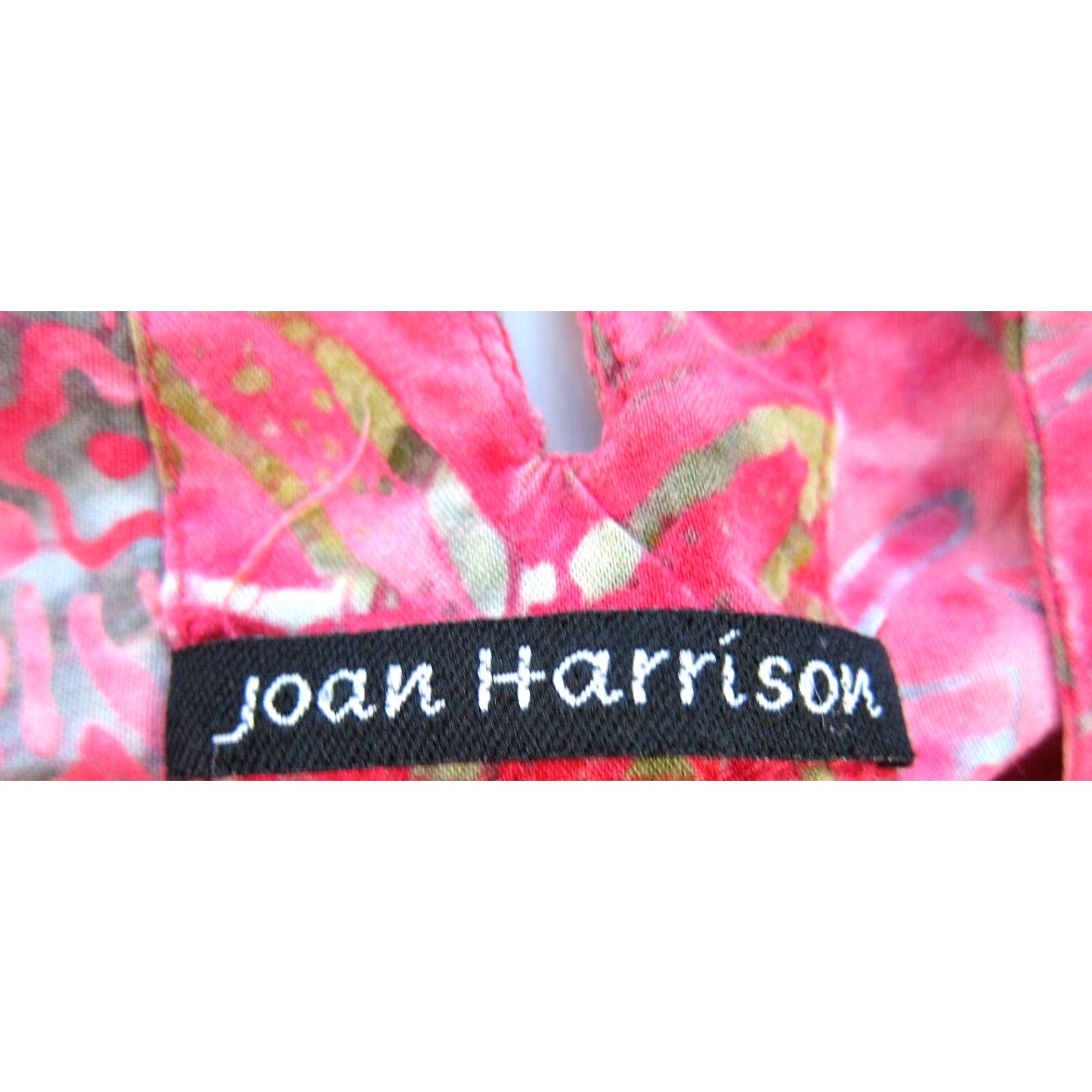 Vintage VINTAGE Joan Harrison 100% Rayon Pink Blue Floral Casual Tank Sun Dress Woman XL Size XL / US 12-14 / IT 48-50 - 3 Thumbnail