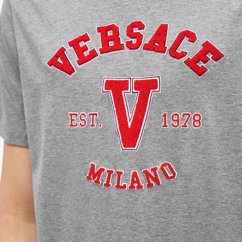 Versace o1y0525 Logo Crewneck T-Shirt in Grey Size US XS / EU 42 / 0 - 2 Thumbnail