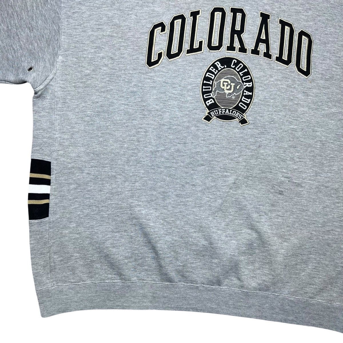 NCAA 90s NCAA Colorado Buffaloes Lee Sport Embroidered Sweatshirt Size US XXL / EU 58 / 5 - 6 Thumbnail