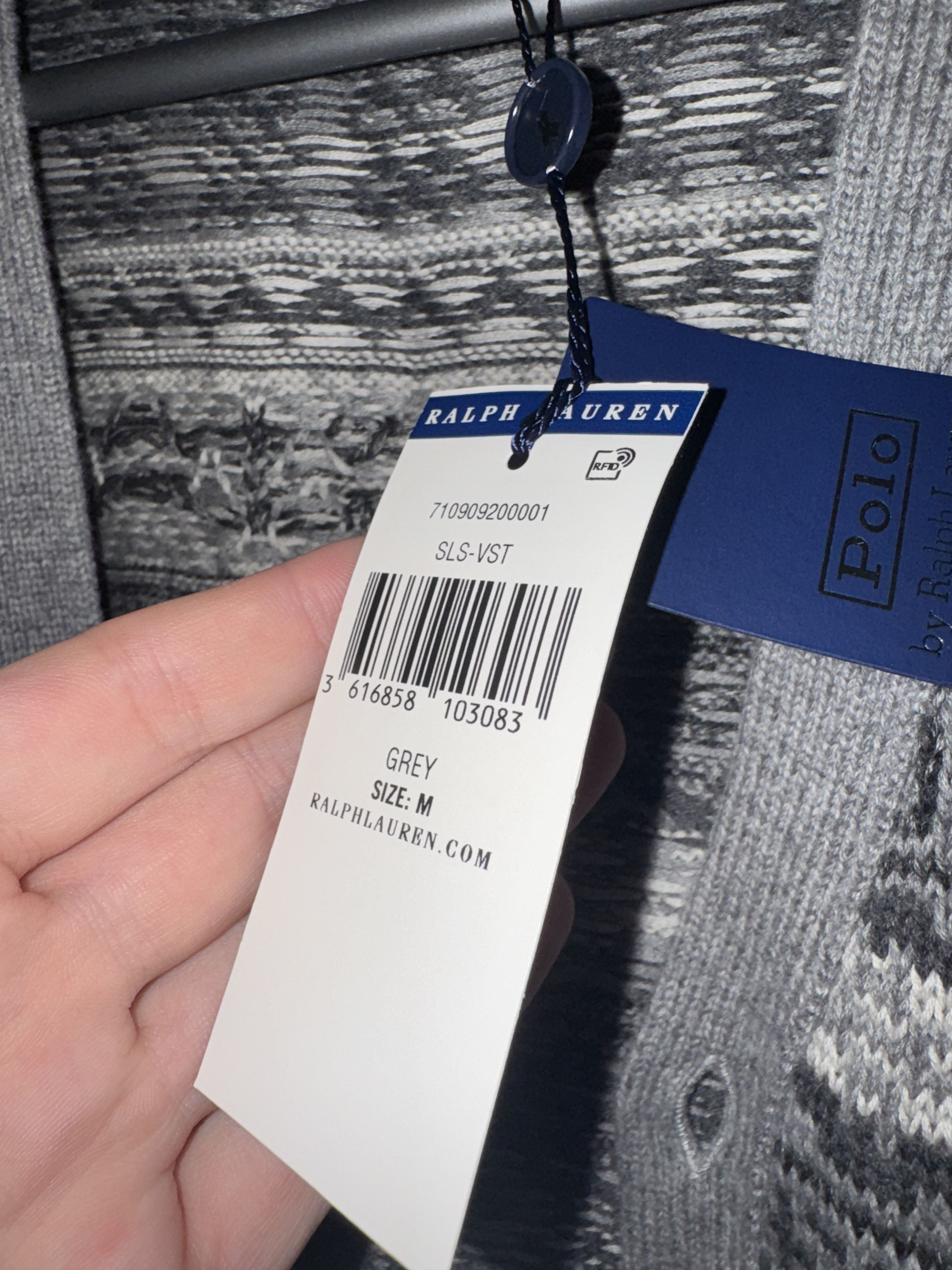 Polo Ralph Lauren Polo Ralph Lauren Cotton, Cashmere & Linen Fair Isle Vest Size US M / EU 48-50 / 2 - 7 Thumbnail