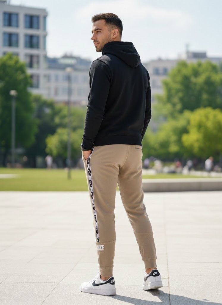 Nike Nike Sportswear Joggers – Beige – Brand New – L Size US 38 / EU 54 - 4 Thumbnail