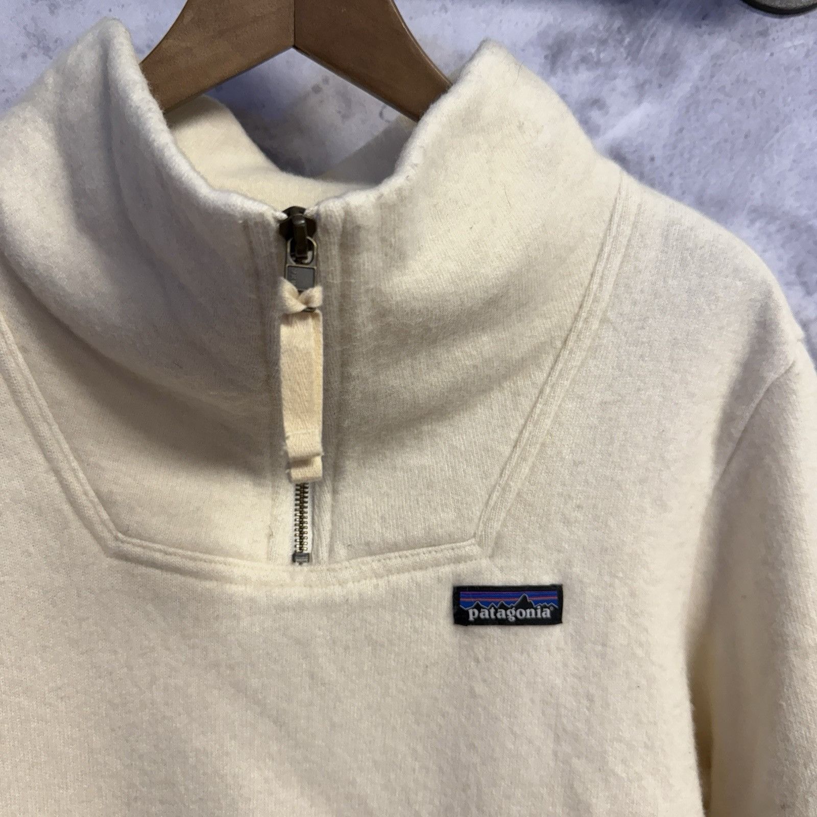 Patagonia Patagonia Woolie Fleece Pullover Sweatshirt Womens L 21.5x25 Size L / US 10 / IT 46 - 3 Thumbnail