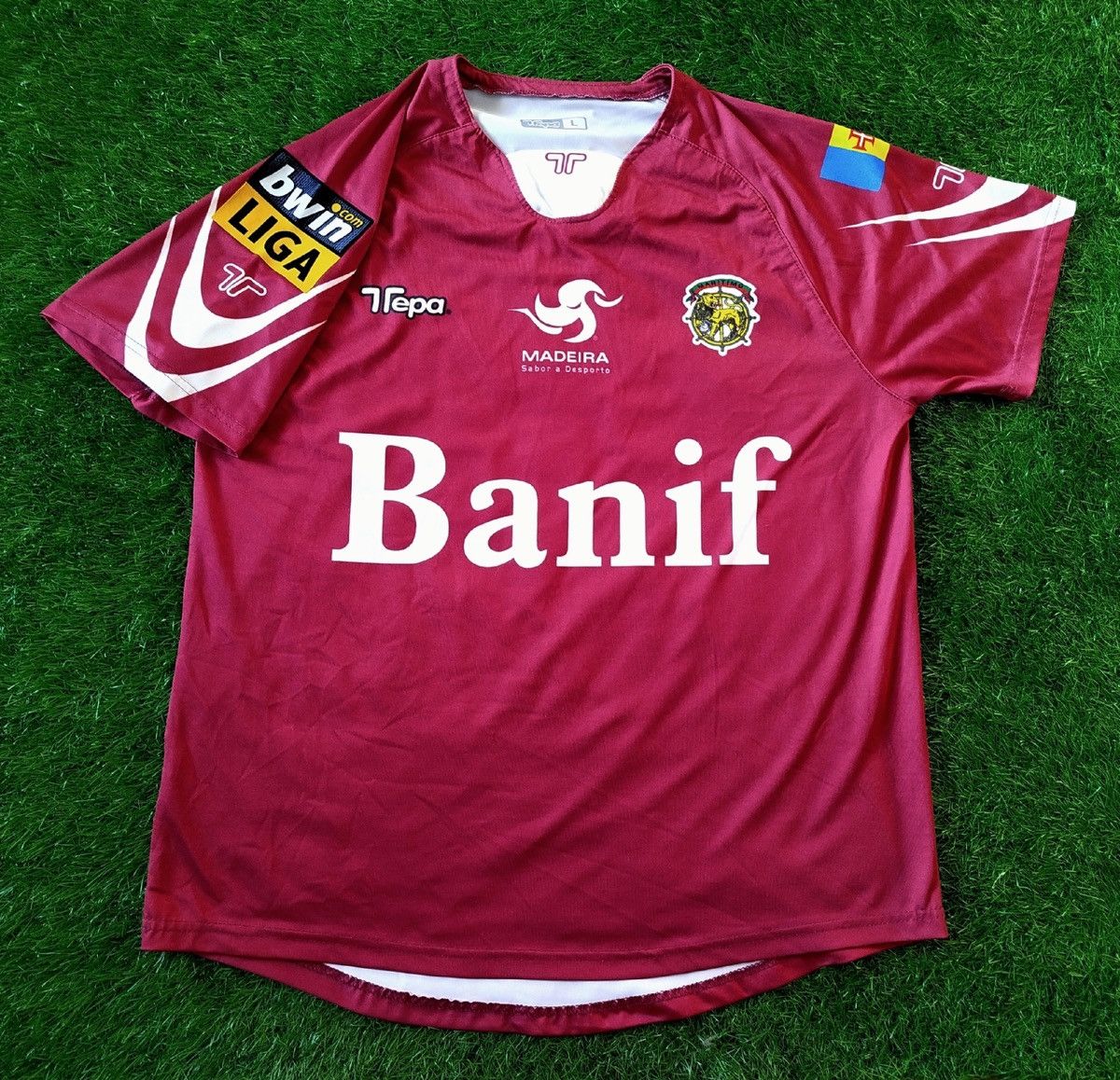 Other FC Maritimo Portugal #10 match worn player issued shirt Size US L / EU 52-54 / 3 - 1 Thumbnail