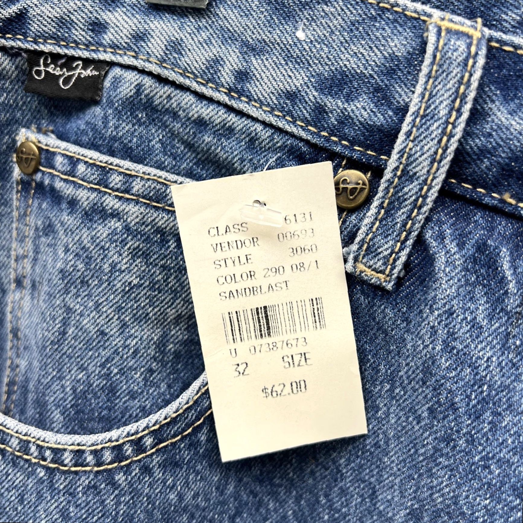 Sean John VINTAGE Sean John Jeans Mens 32 Blue Relaxed Straight Hip Hop Streetwear Y2K Jeans Mens 32 Blue Relaxed Straight Denim Medium Wash Logo Size US 32 / EU 48 - 7 Thumbnail