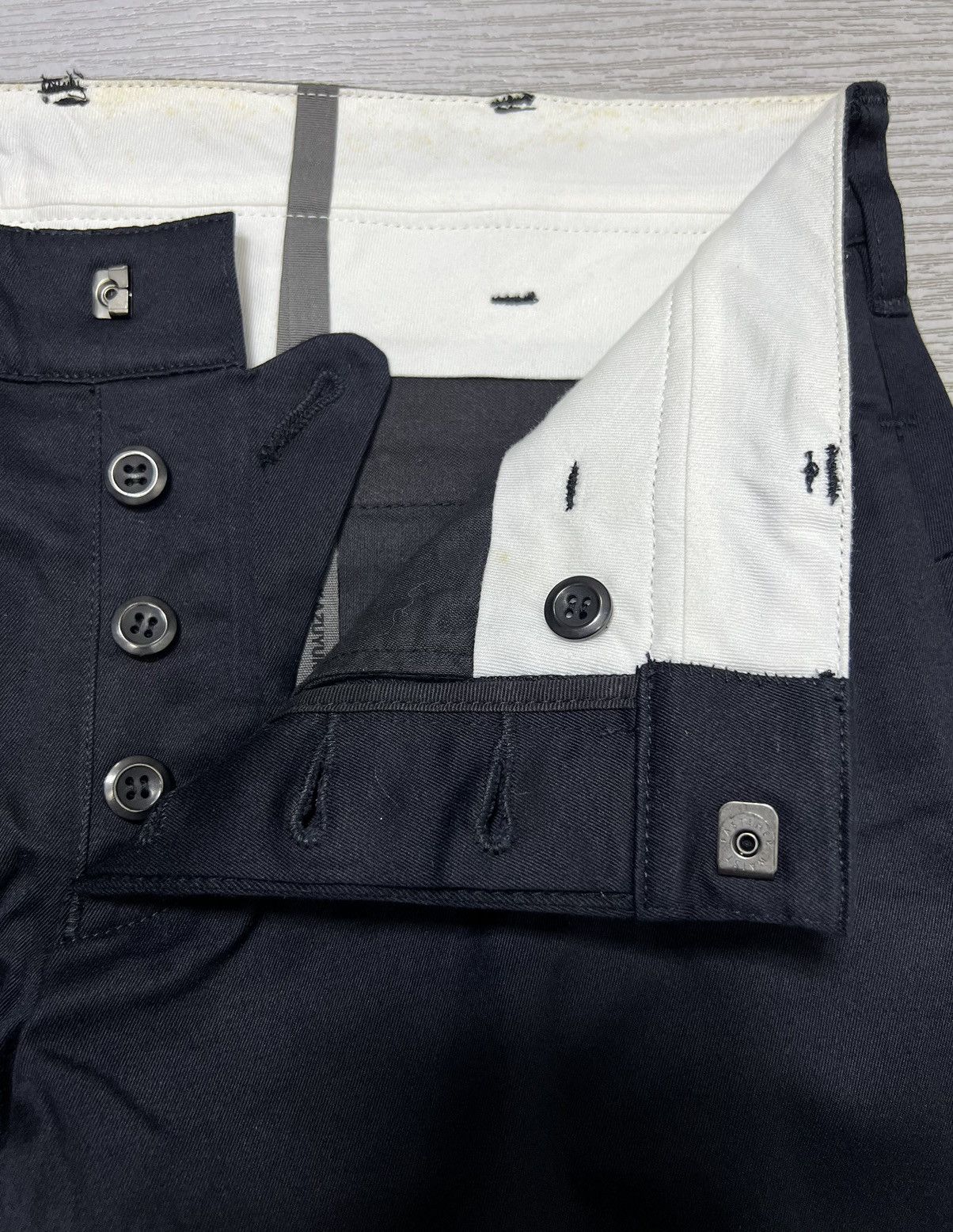 Attachment Kazuyuki Kumagai(Attachment) - Cotton Stretch Cropped Pants Size US 32 / EU 48 - 5 Thumbnail