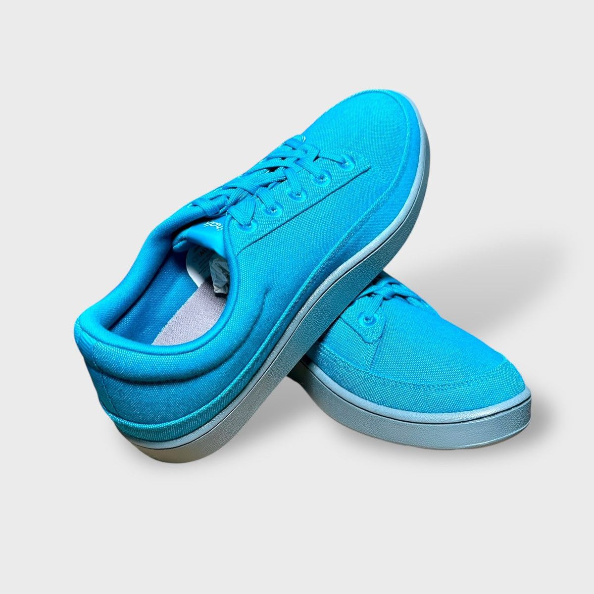 Allbirds Allbirds Men’s Canvas Pacer Teal Blue Grey Sneakers Sz 10 Size US 10 / EU 43 - 12 Thumbnail