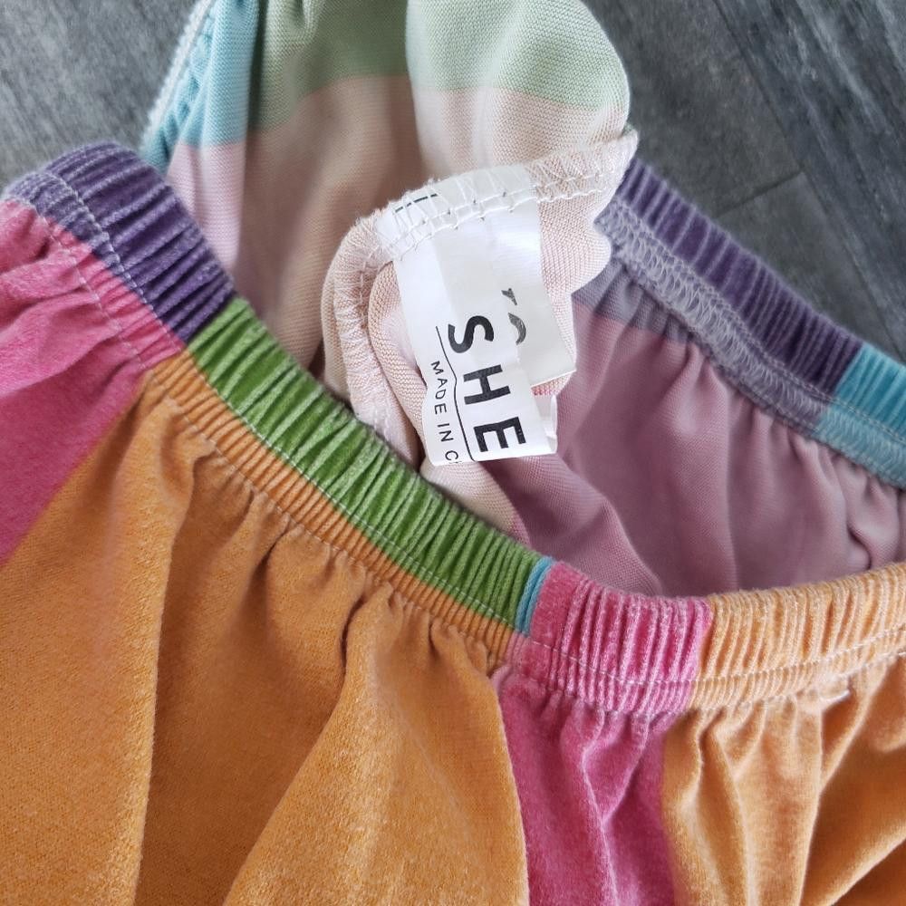 Shein Multicolored Colorblock SHEIN Lounge Bottoms Size 26" / US 2 / IT 38 - 4 Thumbnail