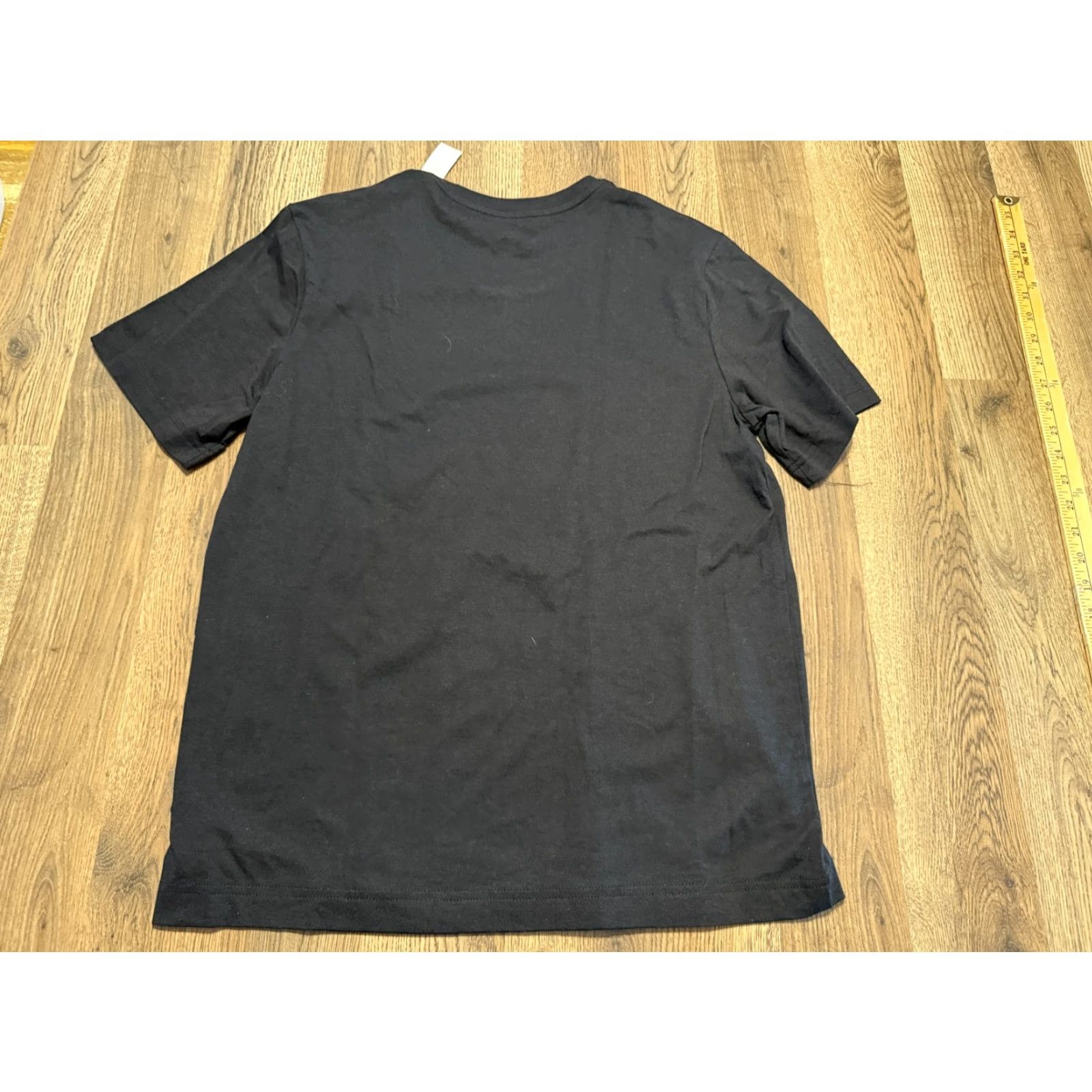 Athletic Works Athletic Works Shirt Mens Size Medium Black Crewneck T-Shirt Regular Fit Short Sleeve Casual Modern Basic Size M / US 6-8 / IT 42-44 - 2 Thumbnail