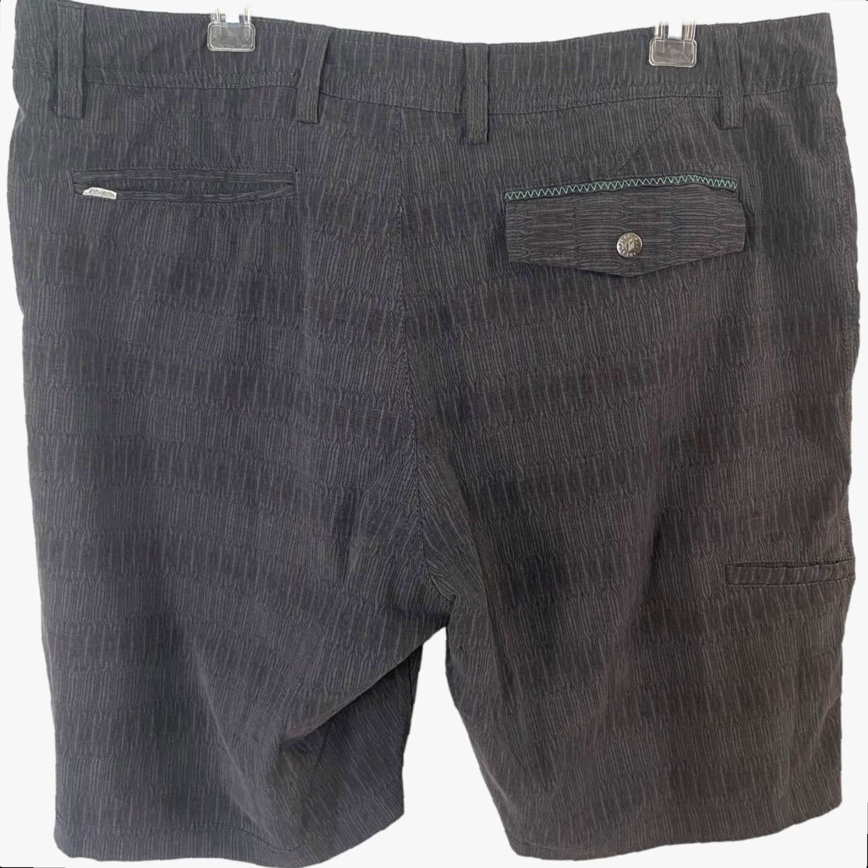 Vintage Linksoul Solid Boardwalker Hybrid Golf Shorts Mens 38 Gray Athletic Stretch Size US 38 / EU 54 - 4 Thumbnail