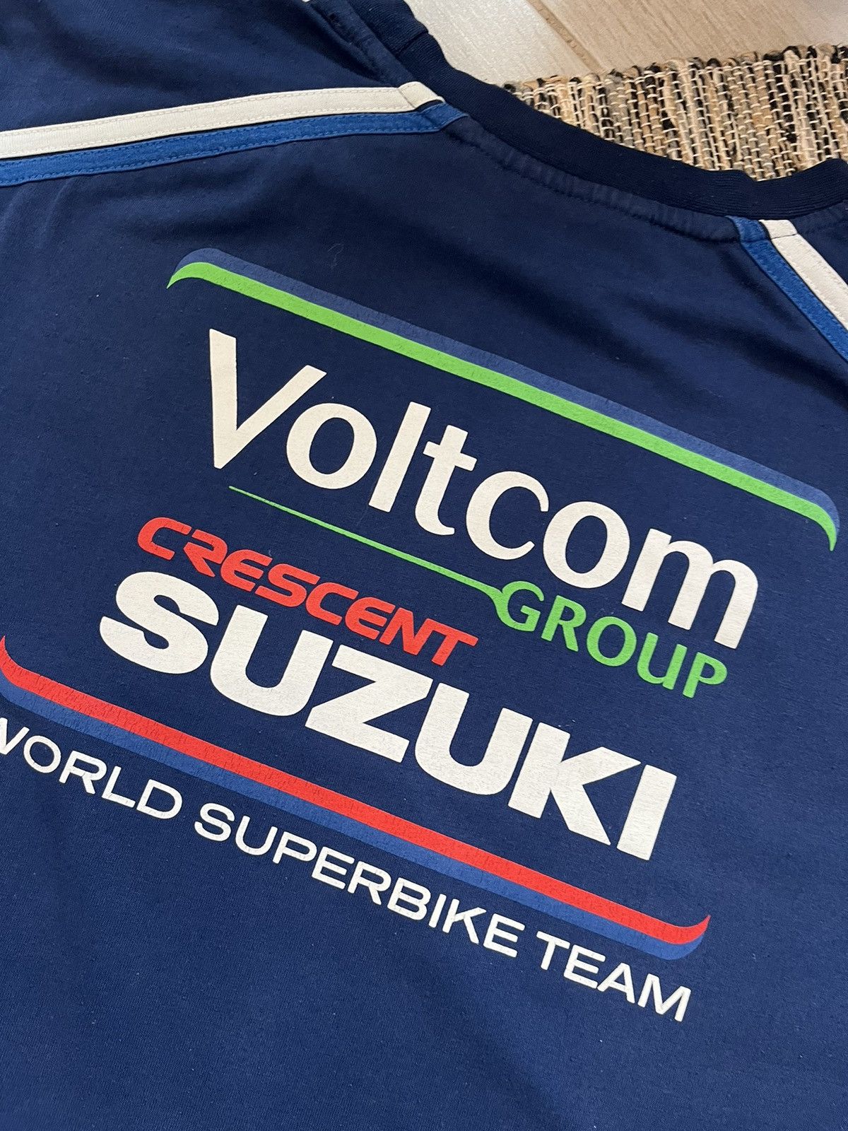Vintage Vintage Suzuki Racing T-Shirt Motorcycle Japanese Logo Size US XXL / EU 58 / 5 - 19 Thumbnail