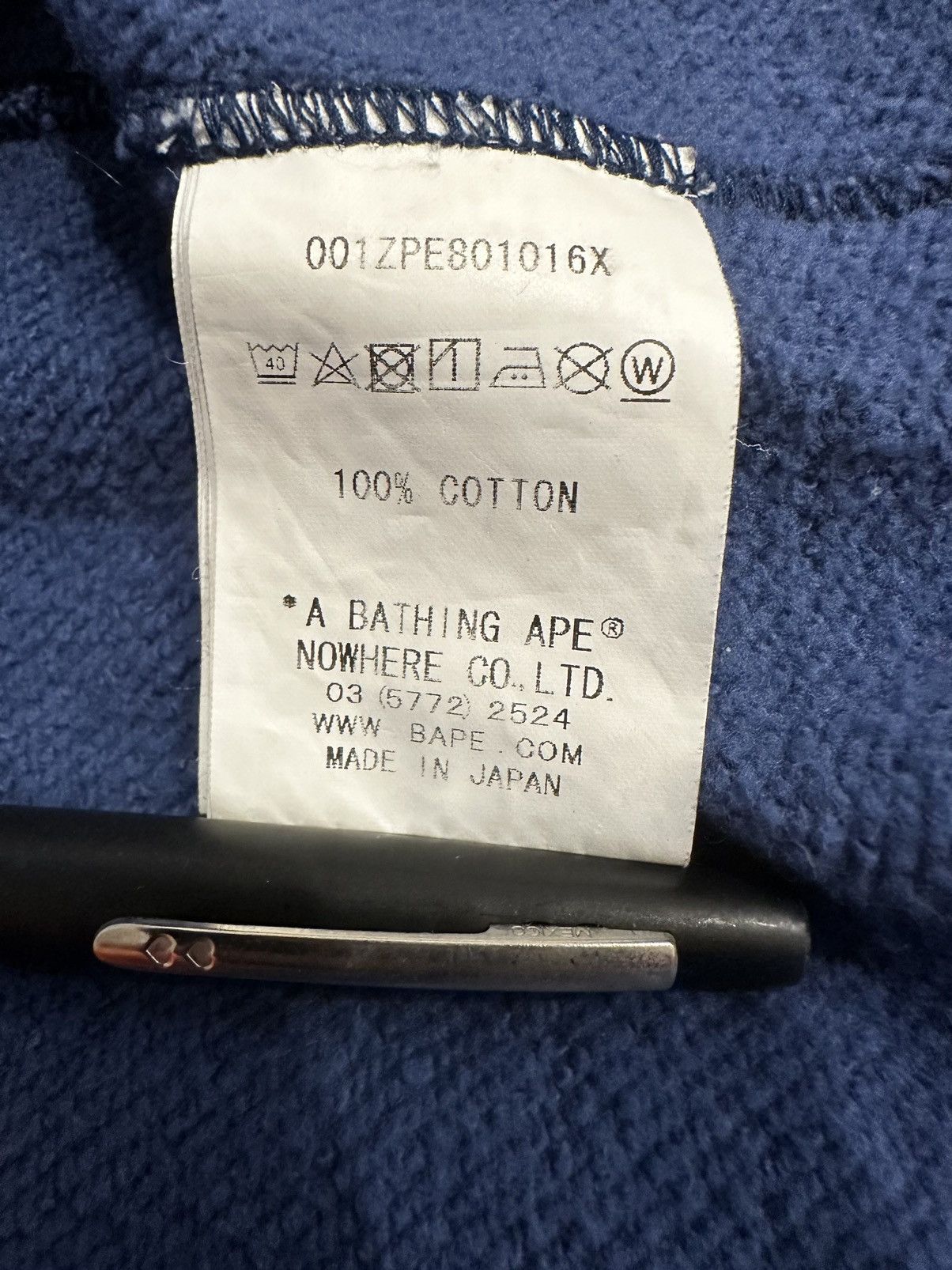 Bape Blue Camo Tiger Hoodie