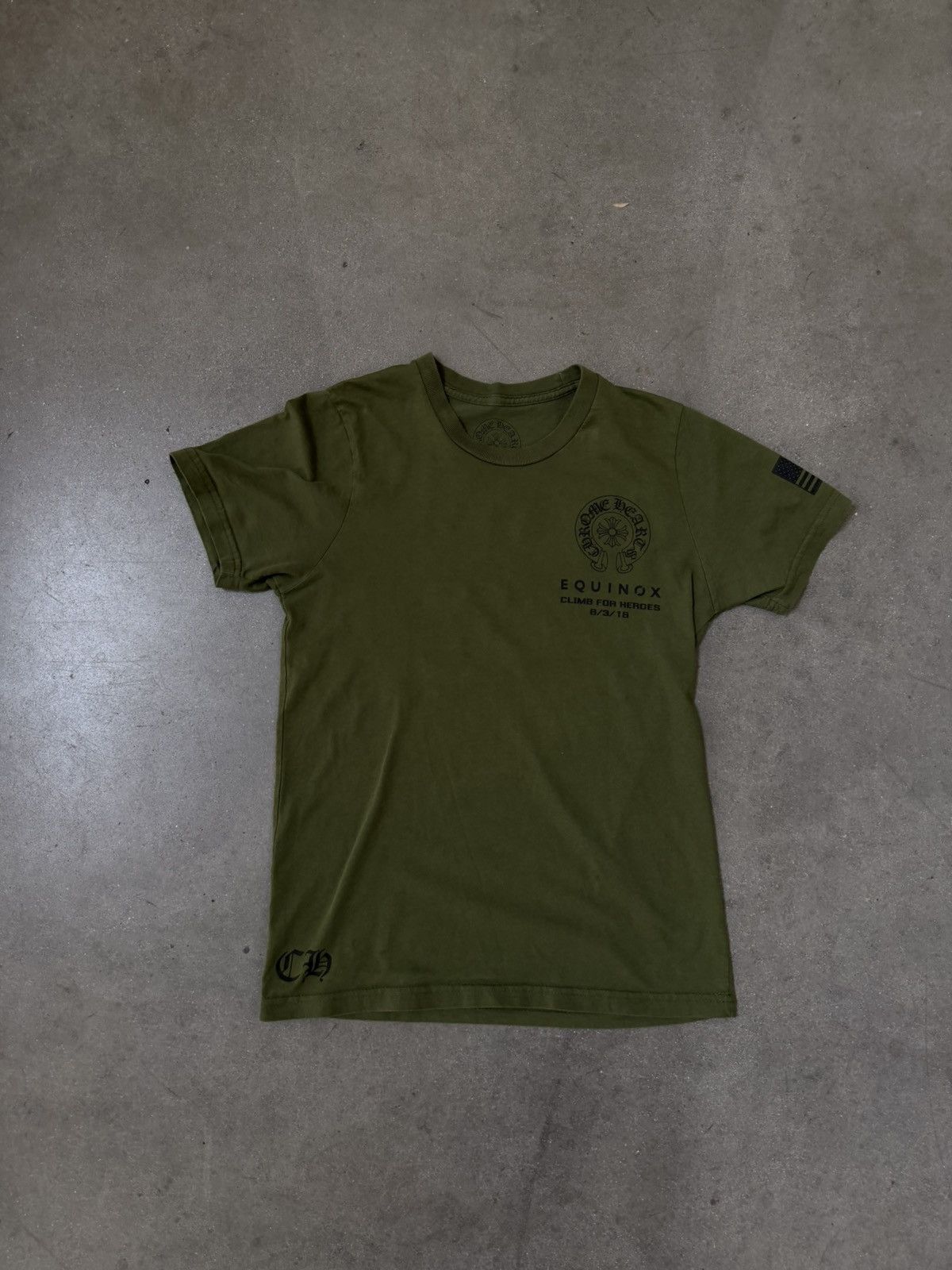 Chrome Hearts Chrome Hearts x Equinox Climb For Heroes T-Shirt Size US S / EU 44-46 / 1 - 1 Thumbnail