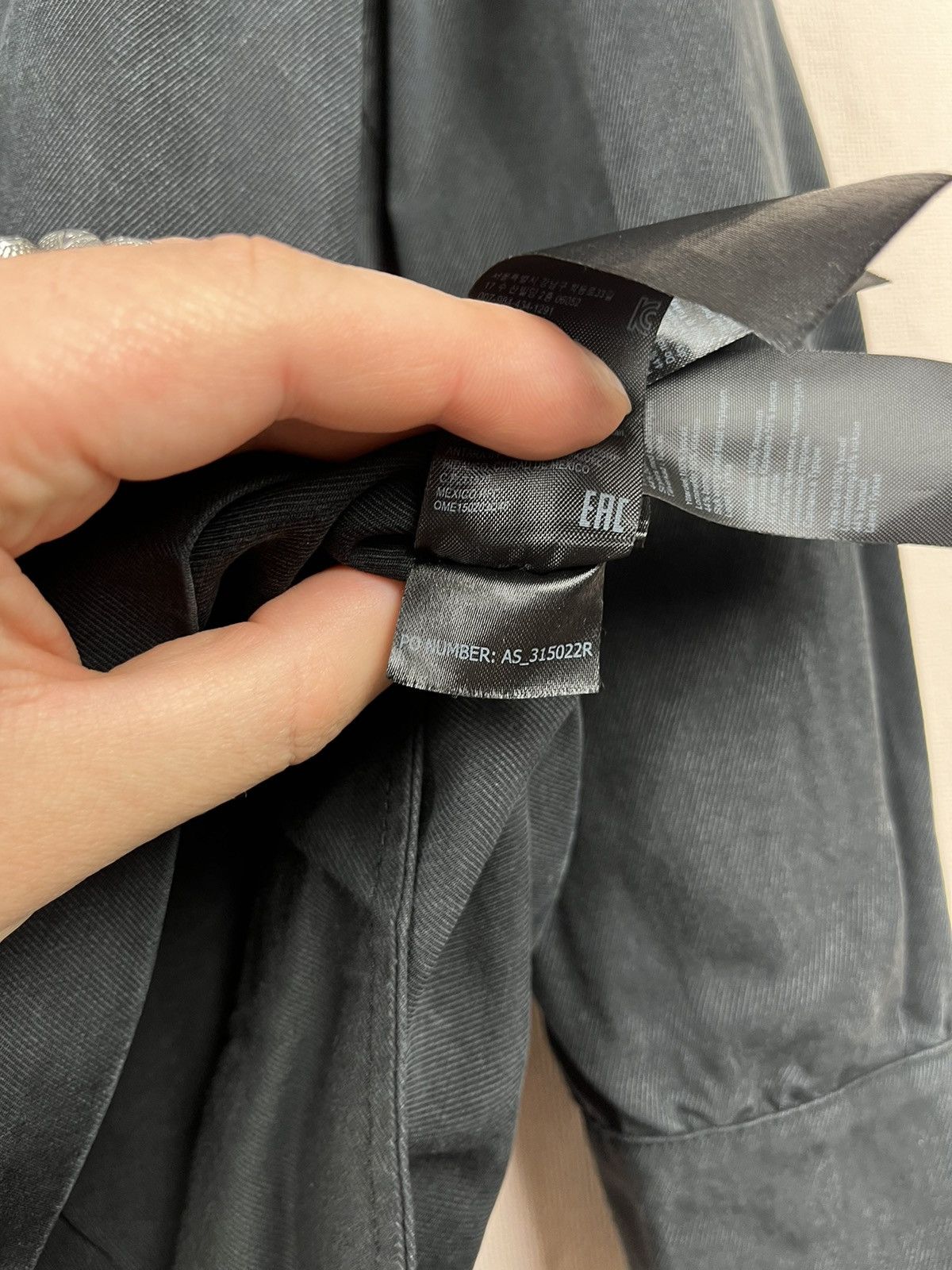 Allsaints AllSaints Military Utility Jacket Washed Grey Cotton Button Size M / US 6-8 / IT 42-44 - 7 Thumbnail