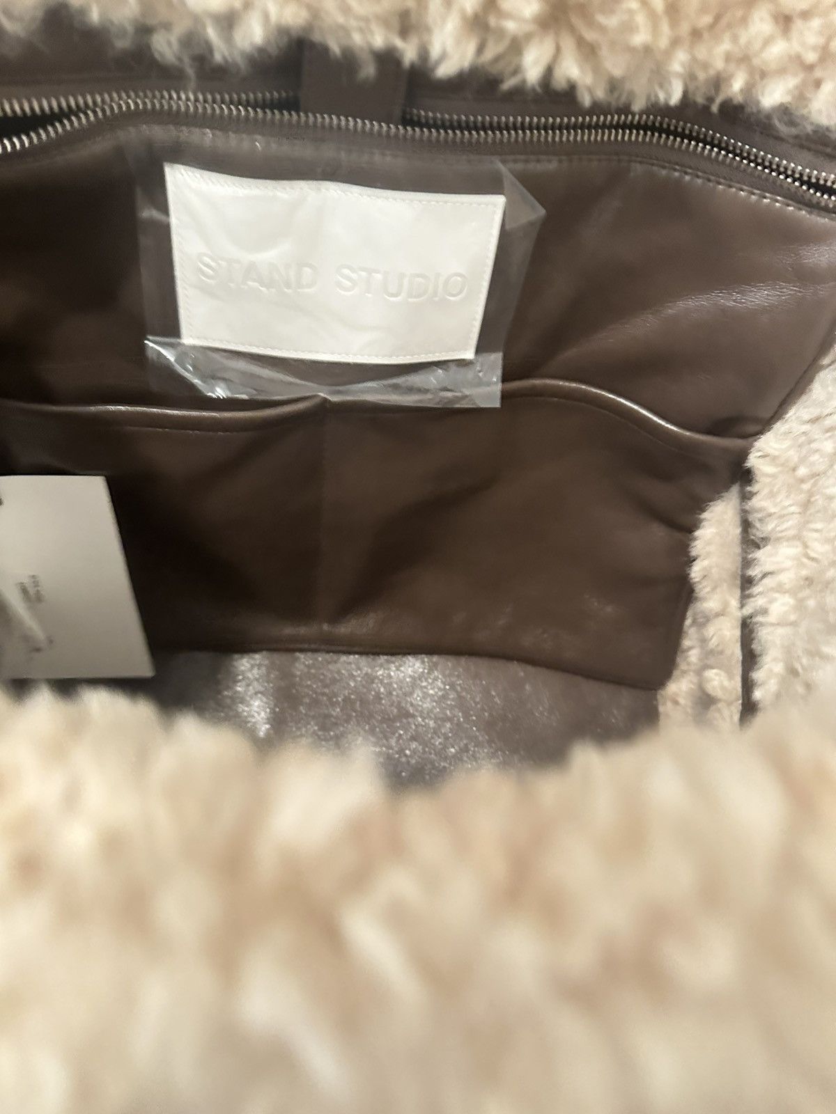 STAND STUDIO Stand Studio Brown Lola II Tote Size ONE SIZE - 2 Thumbnail