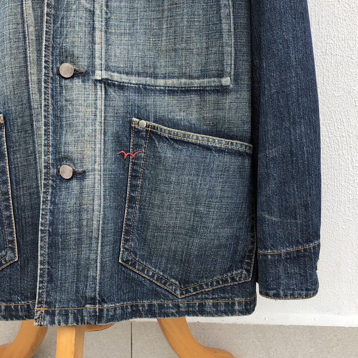 Edwin Vintage Edwin 503s Denim Chore Jacket Size US M / EU 48-50 / 2 - 4 Thumbnail