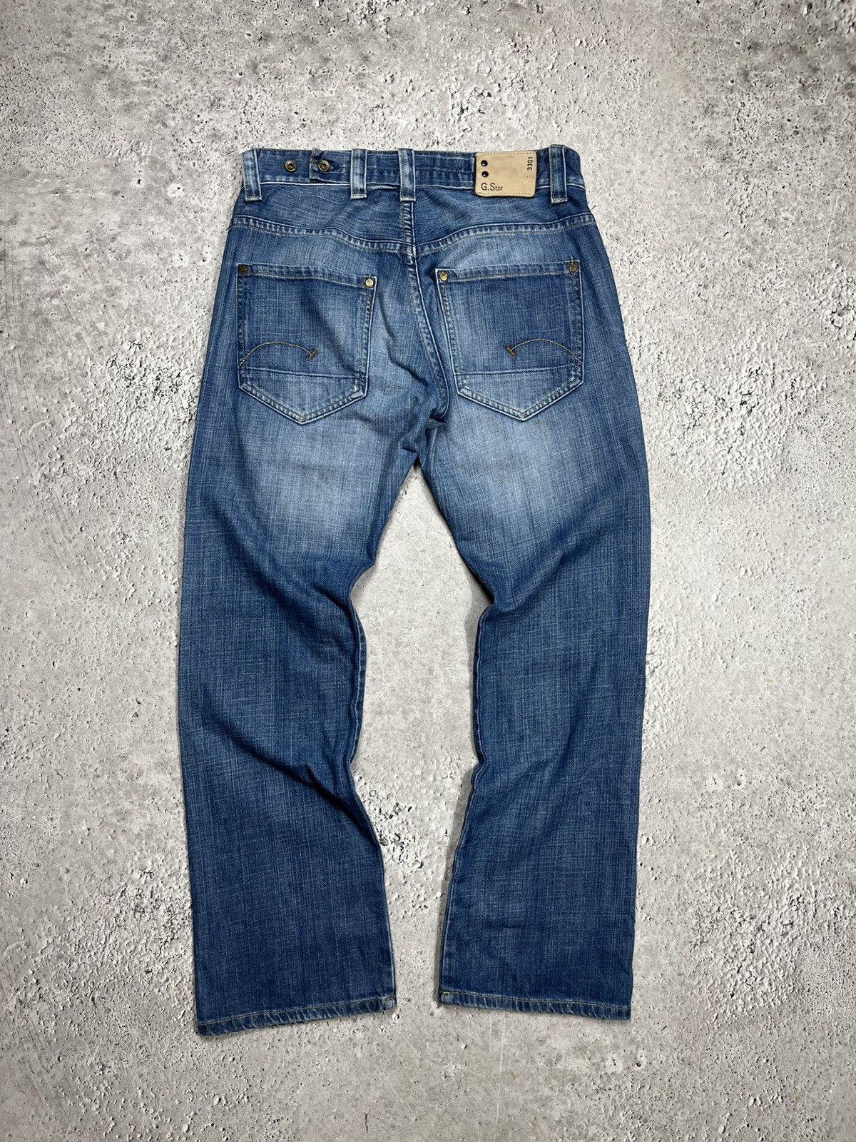 G-Star G-Star Raw Baggy Fit Blue Denim Jeans Pants Size US 32 / EU 48 - 1 Thumbnail