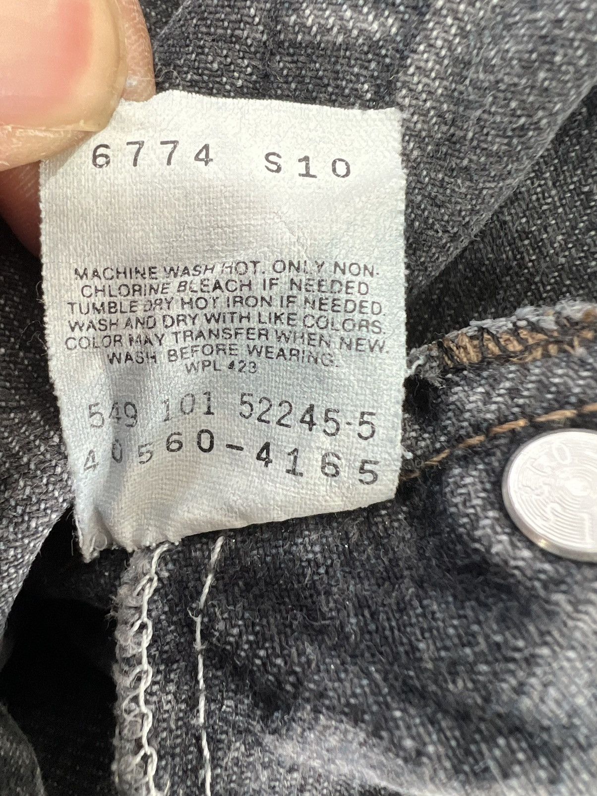 Levi's Vintage Levis Silver Tab Denim Jeans Pants made in Usa 34x34 Size US 34 / EU 50 - 9 Thumbnail