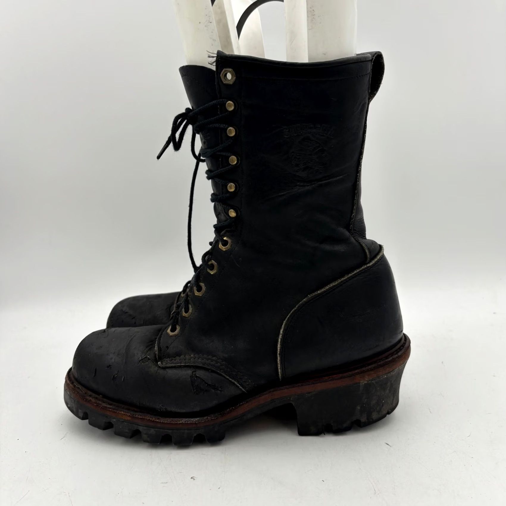 Chippewa VINTAGE Chippewa Boots Men's 9.5 D USA Made Leather Black Size US 10 / EU 43 - 5 Thumbnail