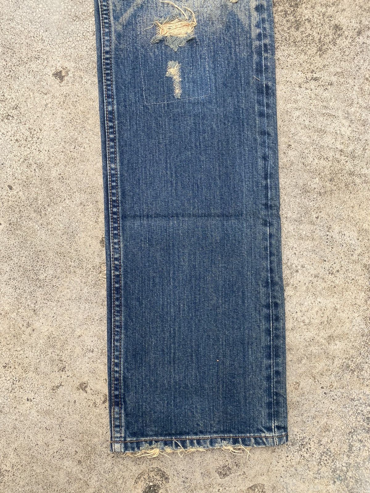 JACKROSE × Japanese Brand Flare Jeans Jackrose Distressd Clawkmark Boro Bootcut Size US 30 / EU 46 - 5 Thumbnail